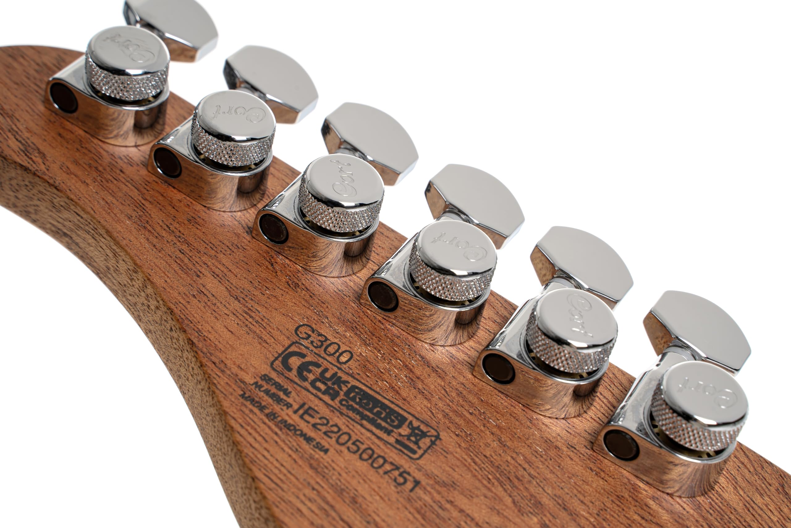 Amazon.com: Cort G300 Raw 6-String Electric Guitar Natural Satin