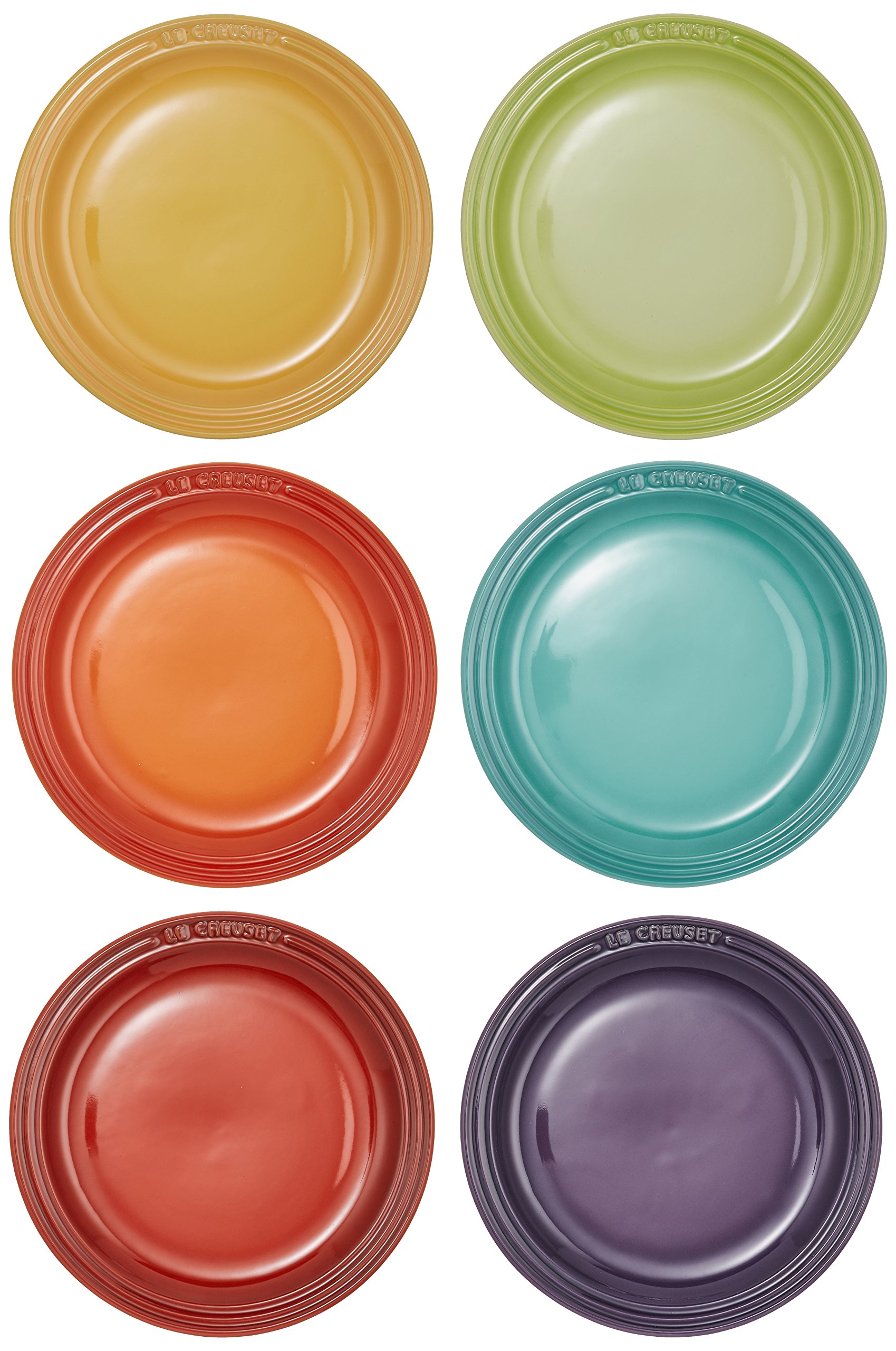 Amazon.co.jp: ル・クルーゼ(Le Creuset) 皿 ラウンド・プレート 18 cm