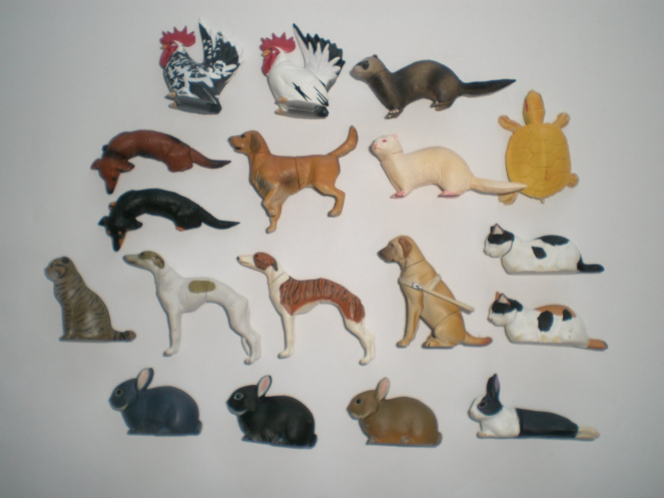 Amazon.co.jp: チョコエッグ ペット動物コレクション 第1弾 18種セット