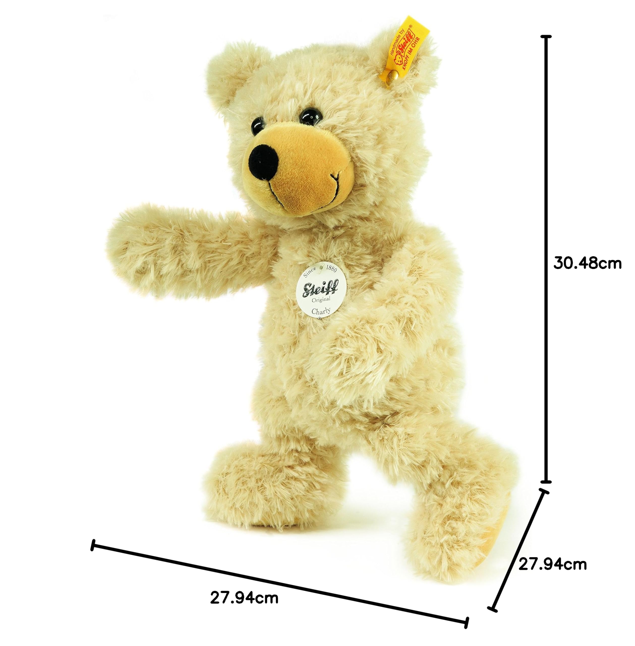 Amazon.co.jp: シュタイフ(Steiff) テディベア チャーリー ベージュ