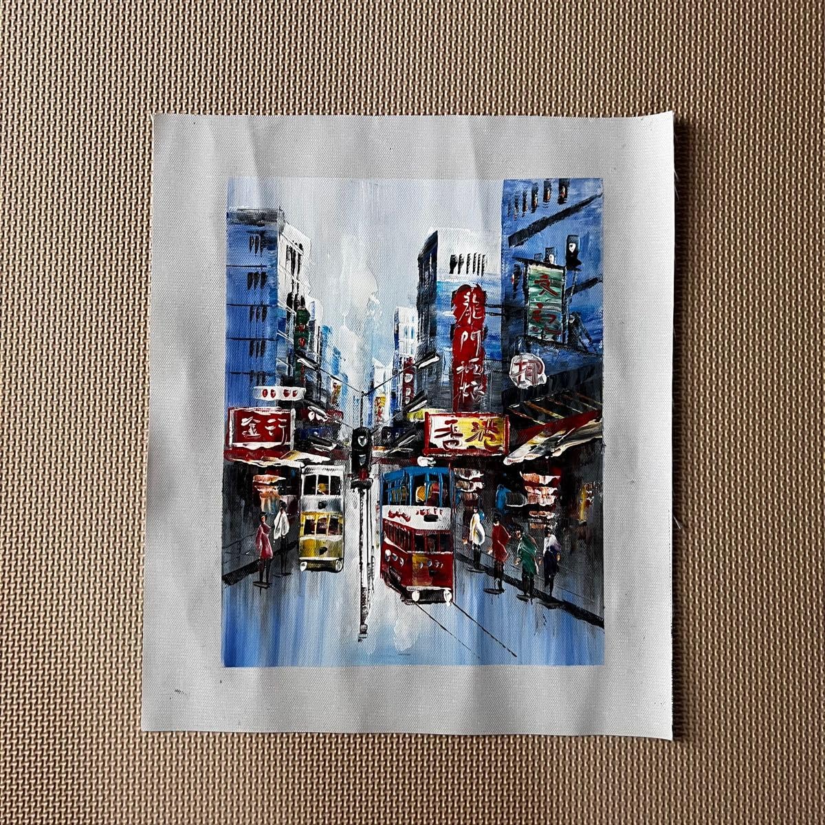 Amazon.co.jp: E Hong Kong Limited Painting Hong Kong Art City