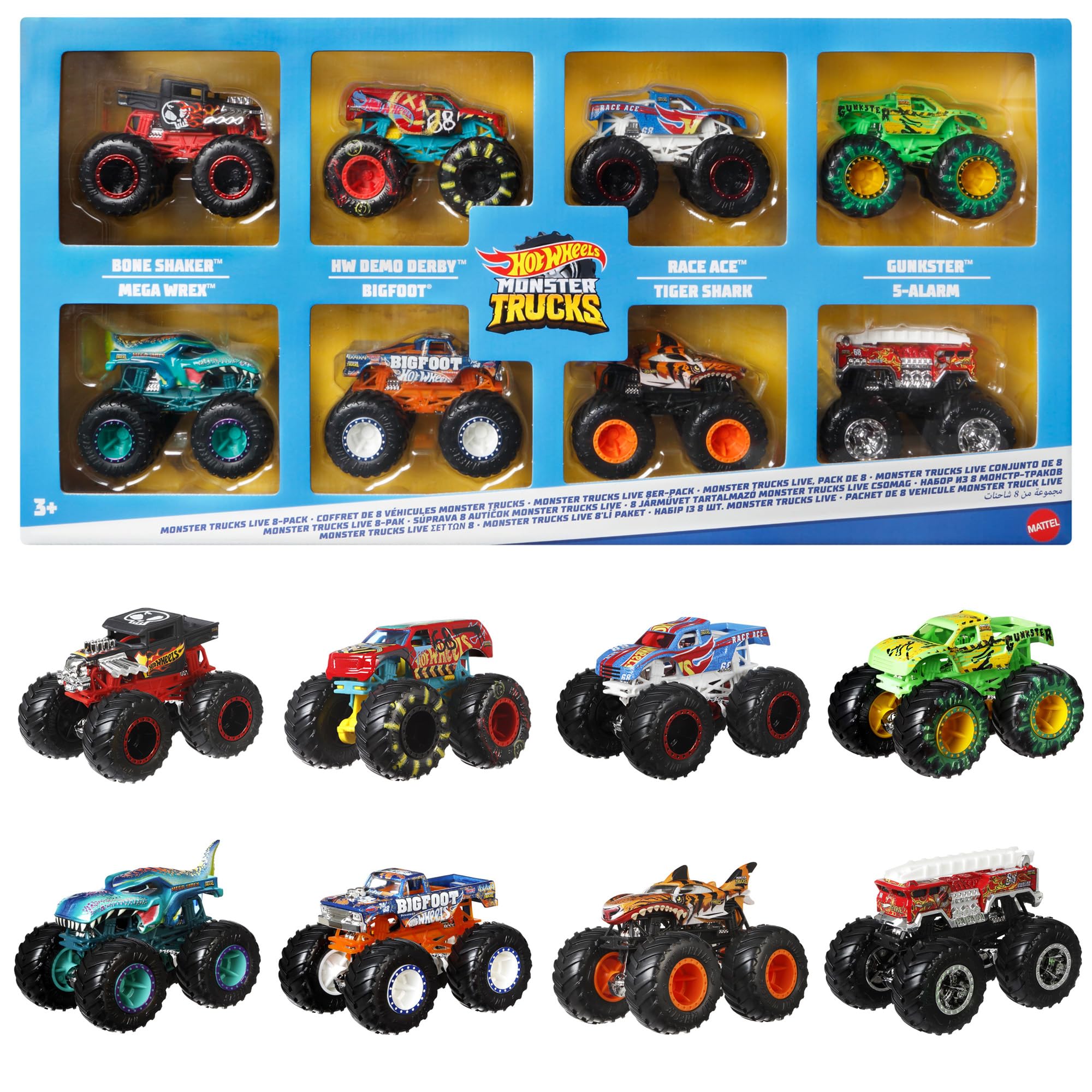Amazon.co.jp: ホットウィール(Hot Wheels) モンスタートラック 8
