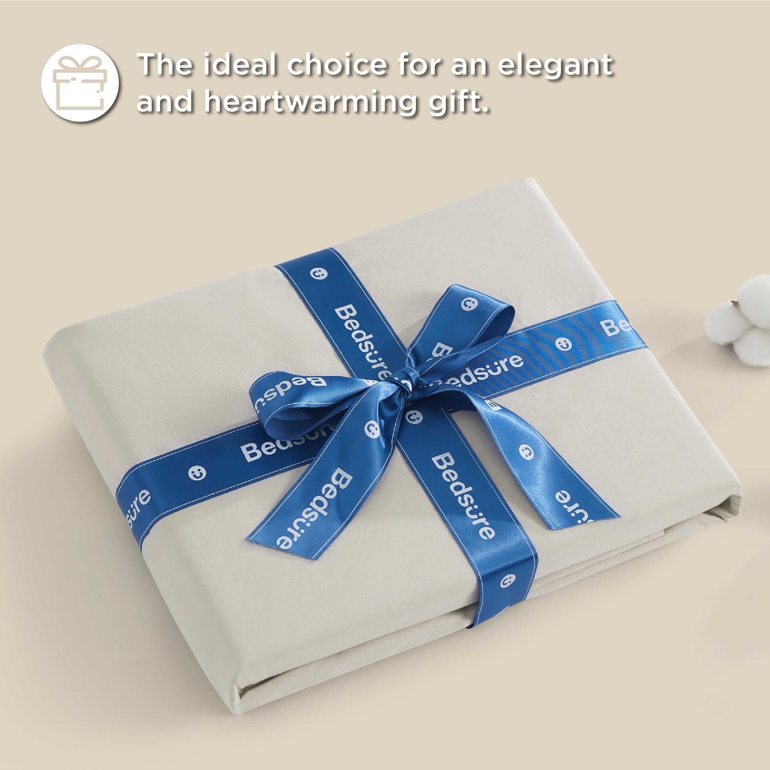 Amazon.com: Bedsure 100% Cotton Percale Sheets Queen Size, Queen