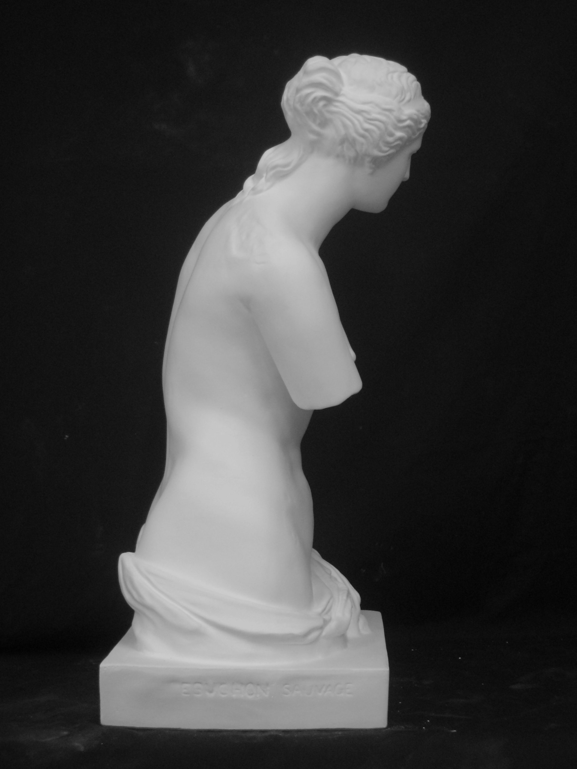 Amazon.co.jp: 石膏像 H－002 ミロ島ヴィーナス半身像（縮小） H