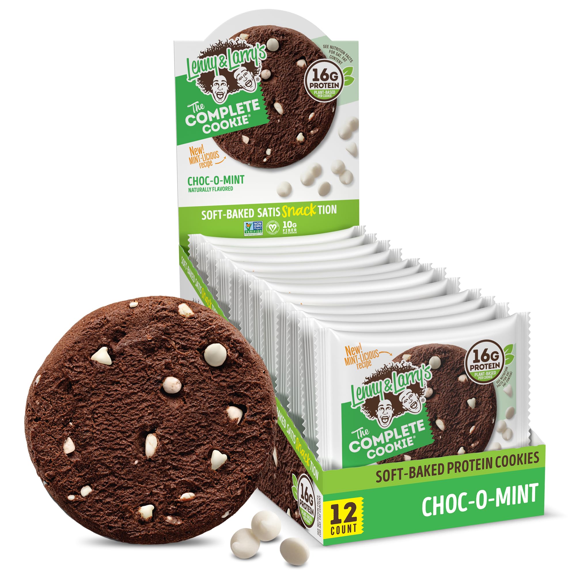 Amazon.com: Lenny & Larry's Complete Protein Cookie, [Choc-O-Mint