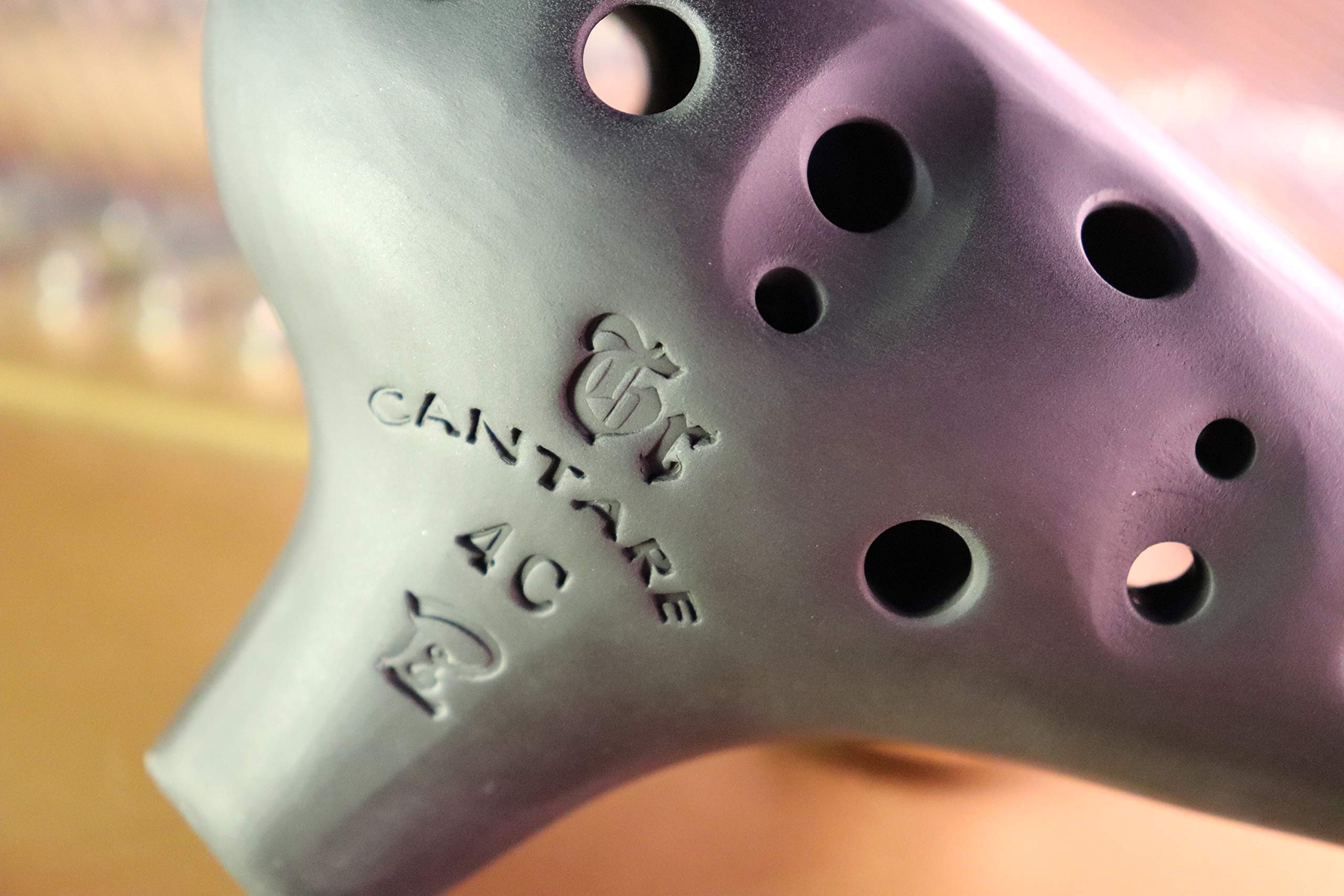 Amazon | カンターレオカリーナ GRシリーズ4C管 黒陶 | オカリナ