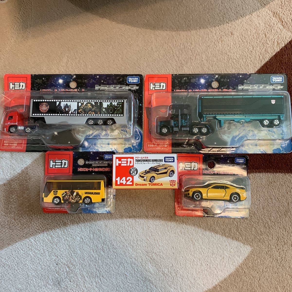 トランスフォーマー 限定 トミカ Ver. カマロ ミニカー 2台 セット