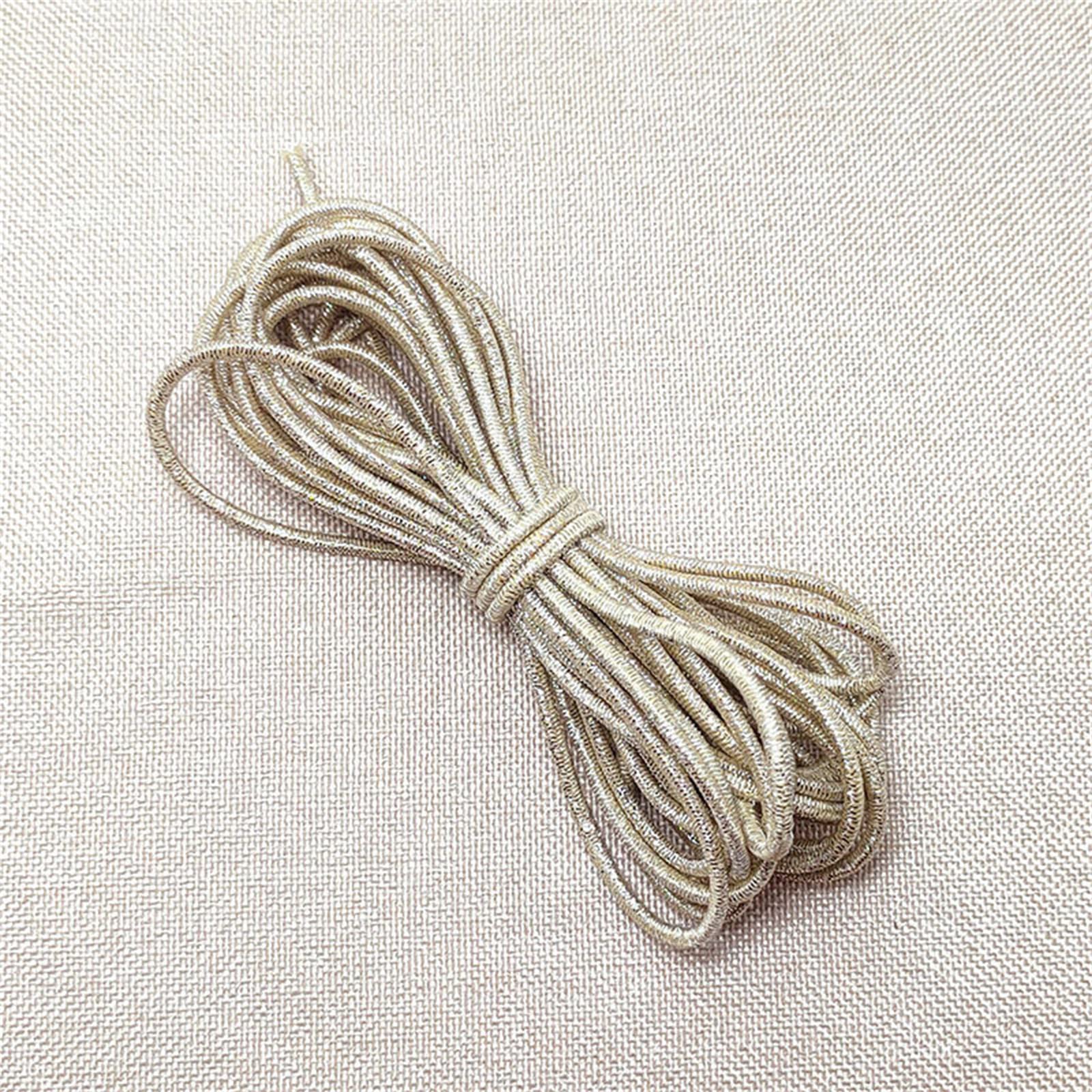 Amazon.co.jp: Yuzhiye ヘアゴム ロングゴム ラメ 太さ2.5㎜ ヘア