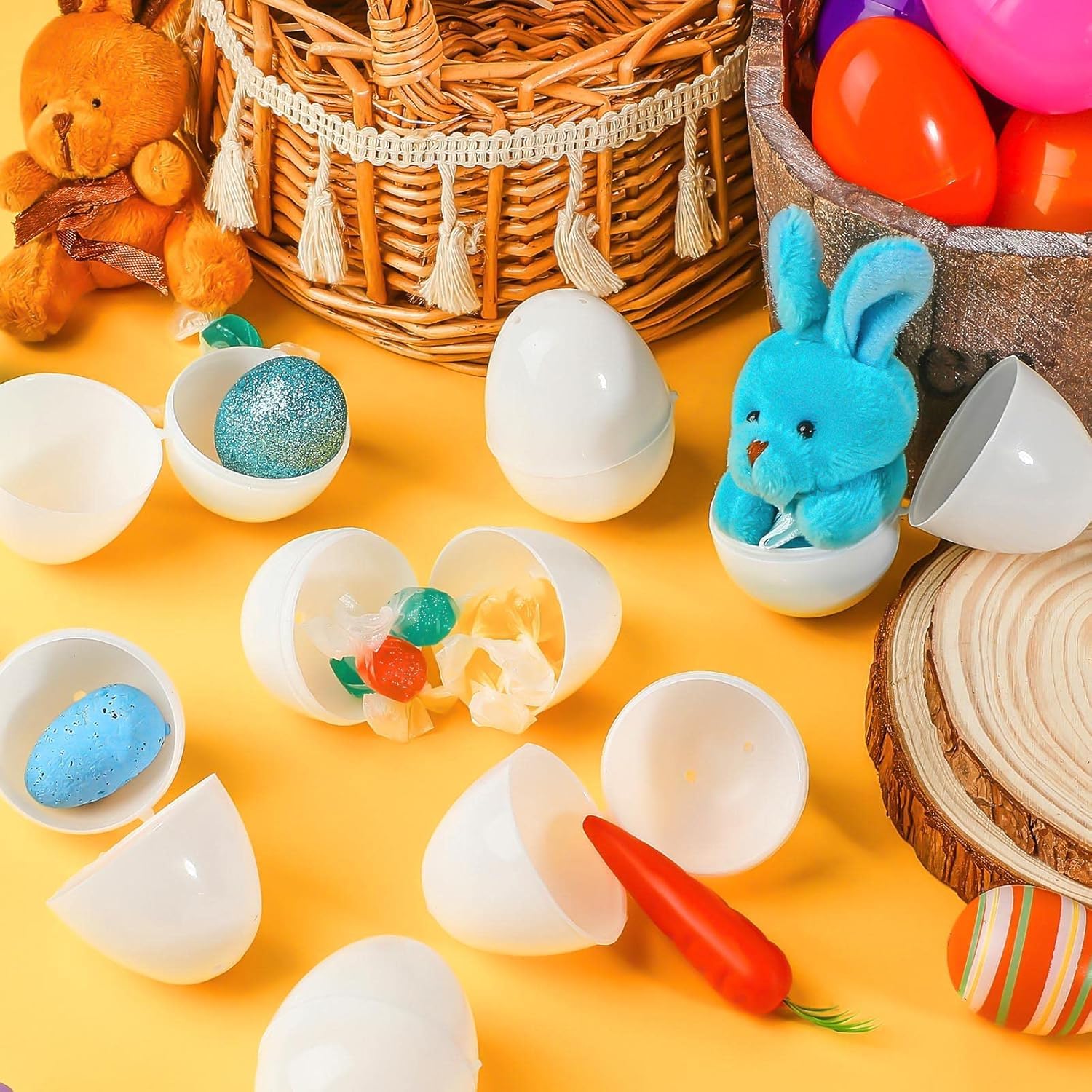 Amazon.co.jp: SSORA たまごカプセル プラスチック 開閉しやすい