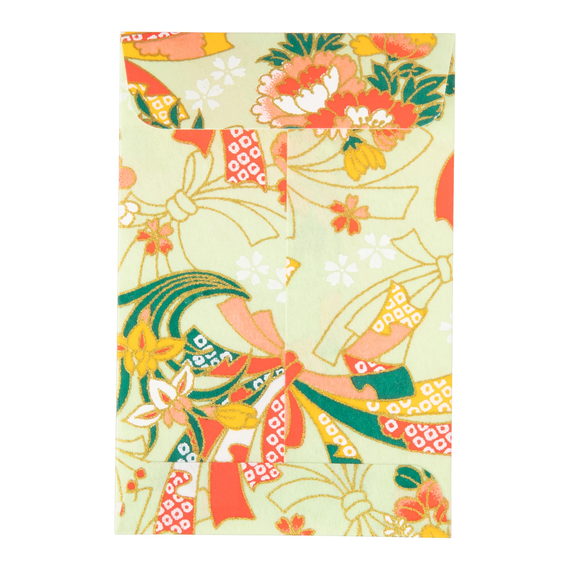 Amazon | 【Amazon.co.jp 限定】和紙かわ澄 特撰 友禅和紙 ぽち袋