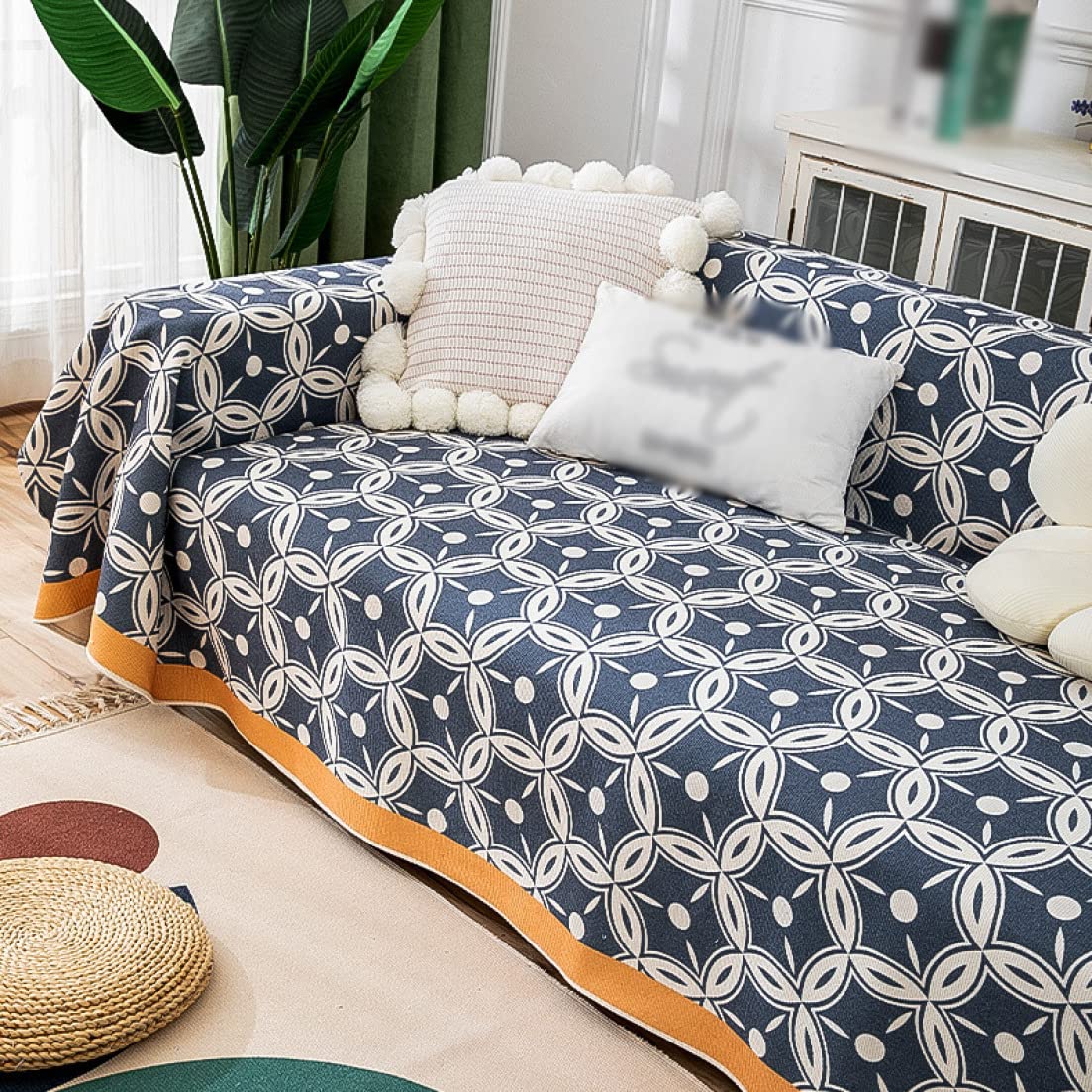 Amazon｜DB3NK マルチカバー マルチクロス 長方形 ダークブル― 180