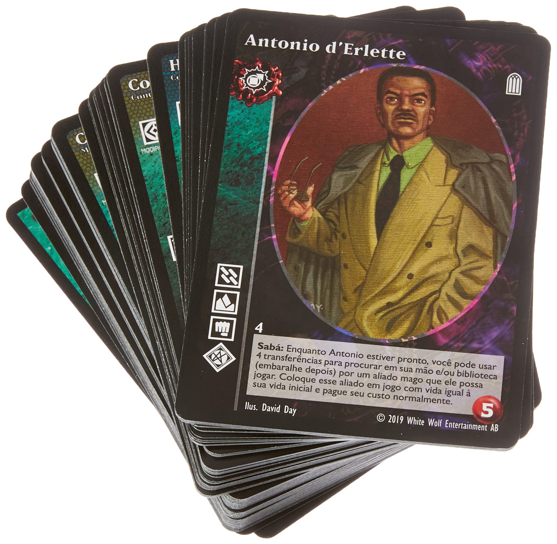 Pacto com Nefandos Vampire: The Eternal Struggle VTES Jogo de