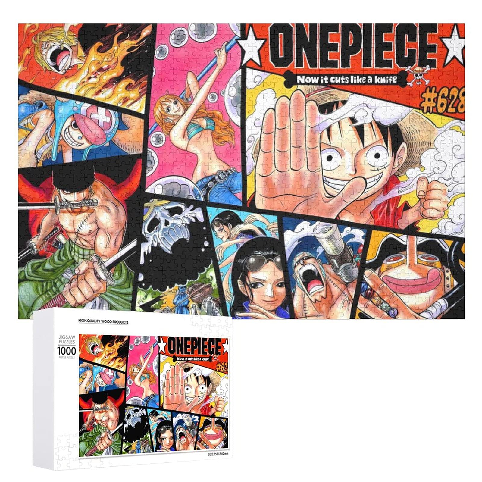 Amazon.co.jp: NOZOMAN ワンピースジグソーパズル1000 PCS ルフィ ゾロ