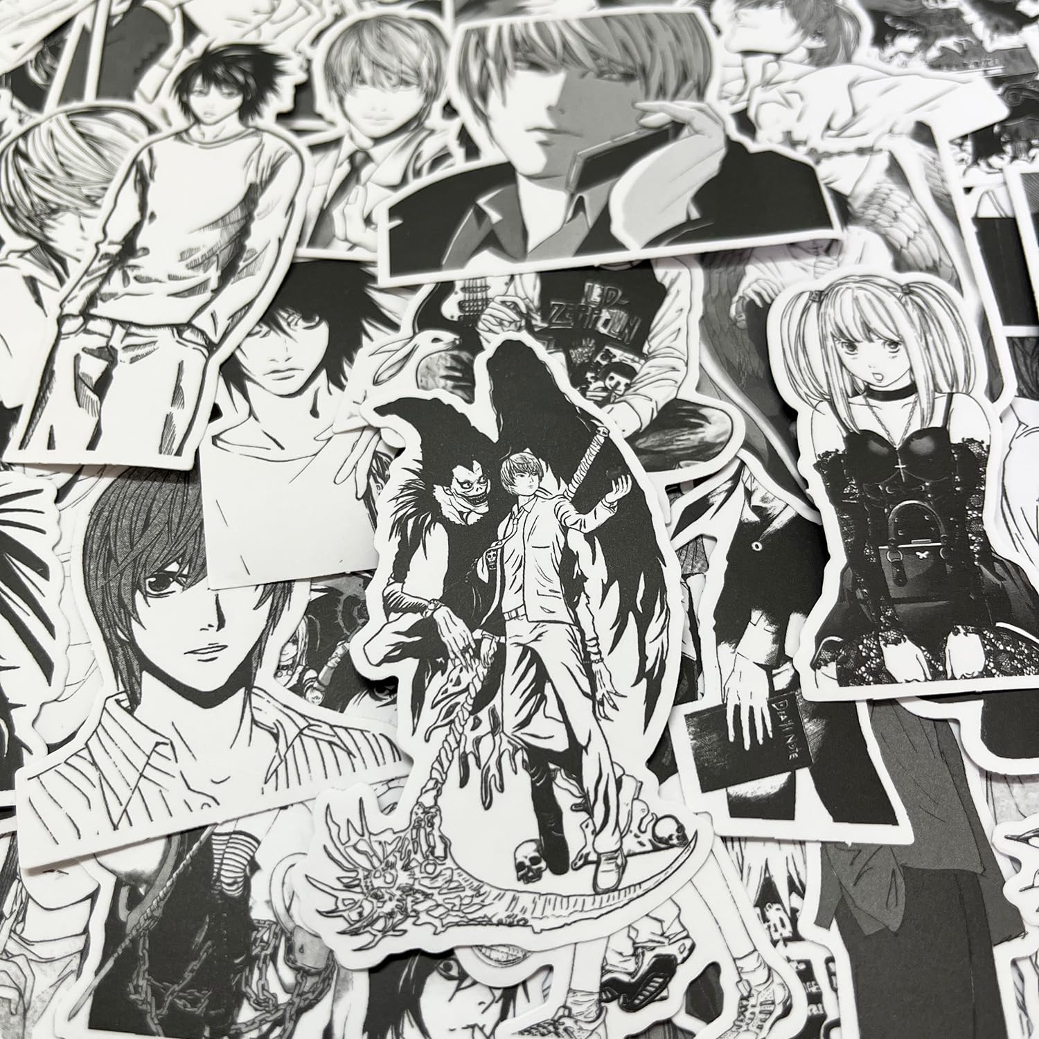 Amazon.co.jp: デスノート ステッカー 60枚セット アニメキャラクター