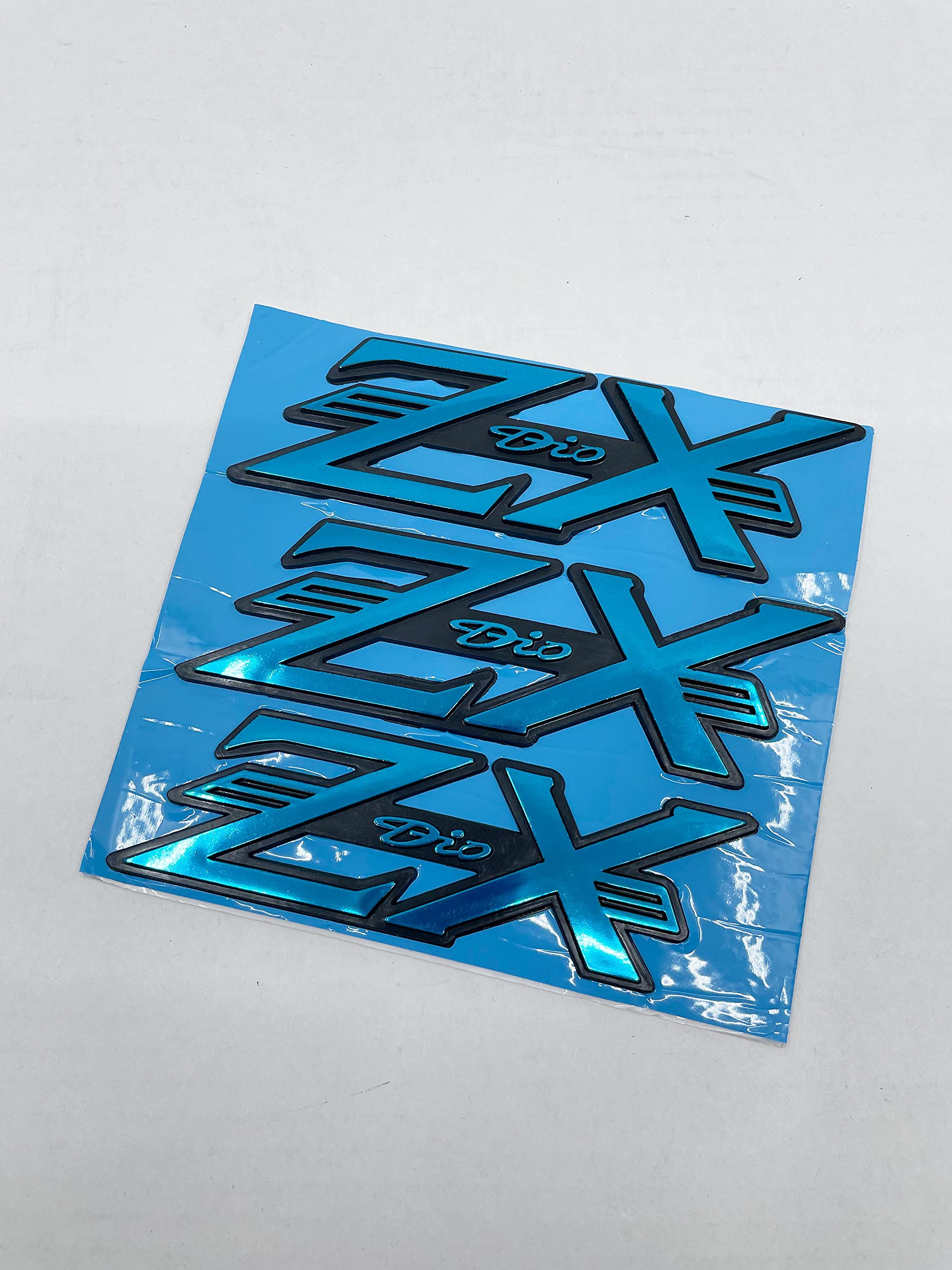 Amazon | ライブDIO AF34 AF35 ZX エンブレム 3枚/1SET (青) ブルー