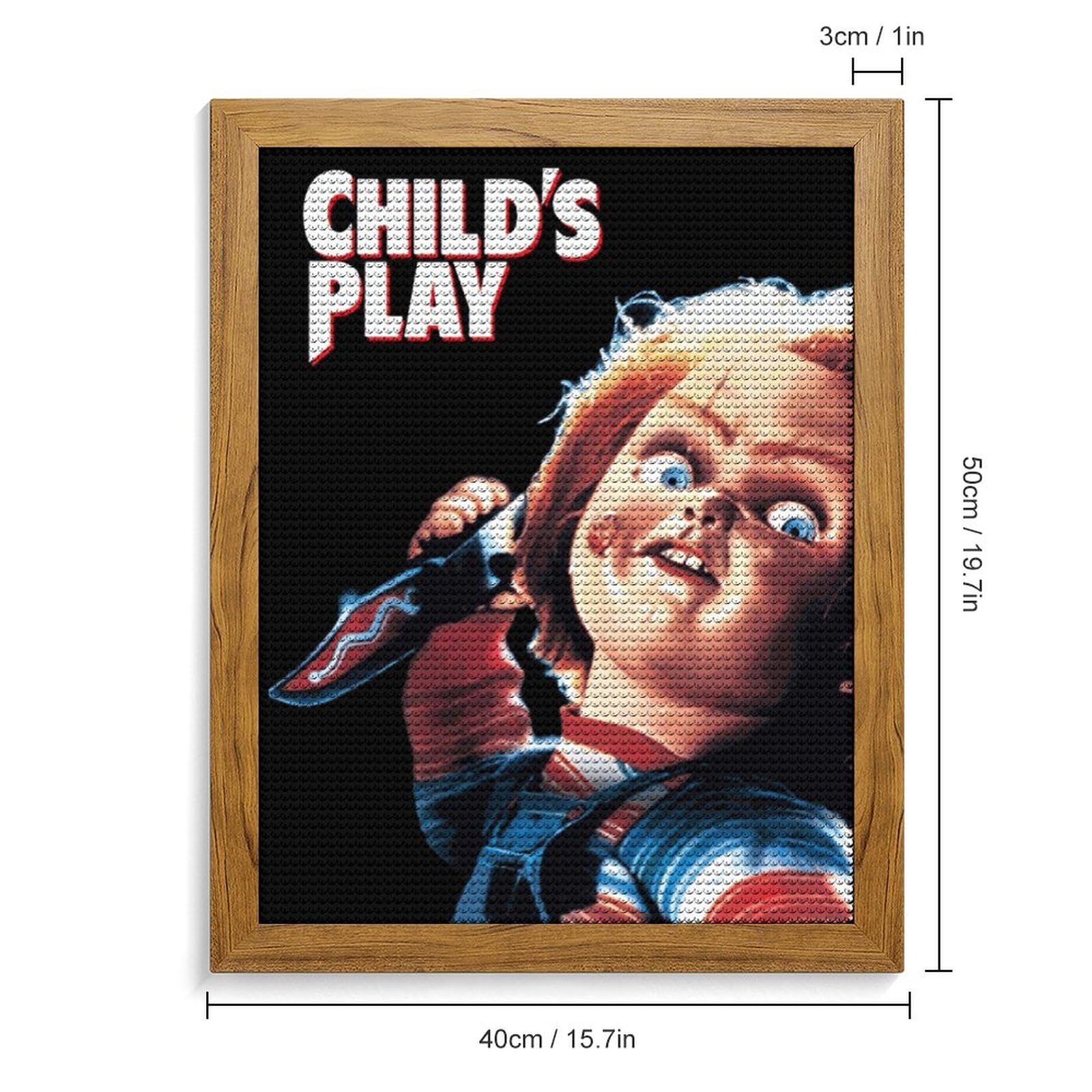 Amazon | チャイルド プレイ チャッキー ホラー映画 ダイヤモンド