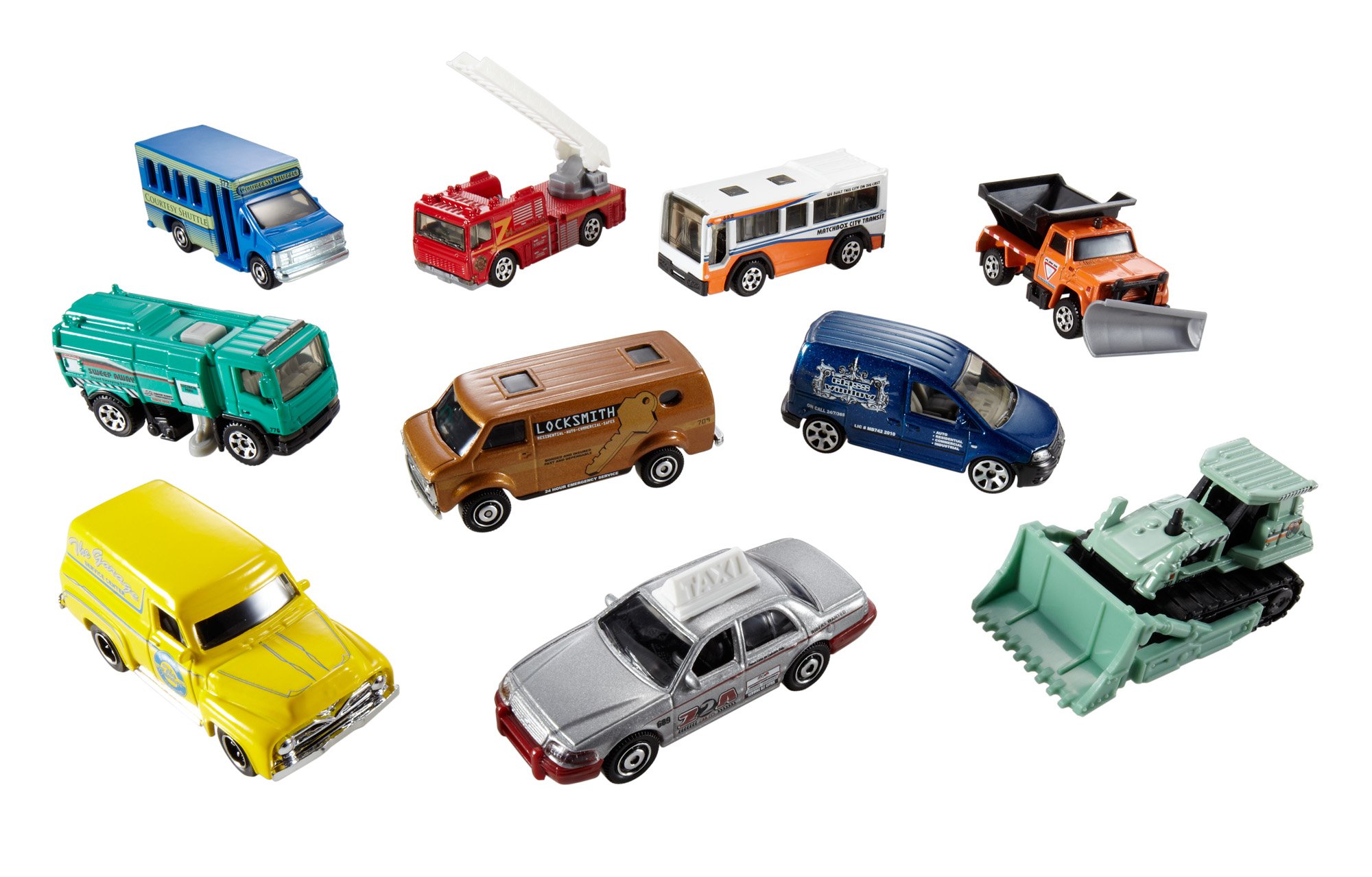 Amazon.com: MATCHBOX 10 Pack Assortment : Toys & Games