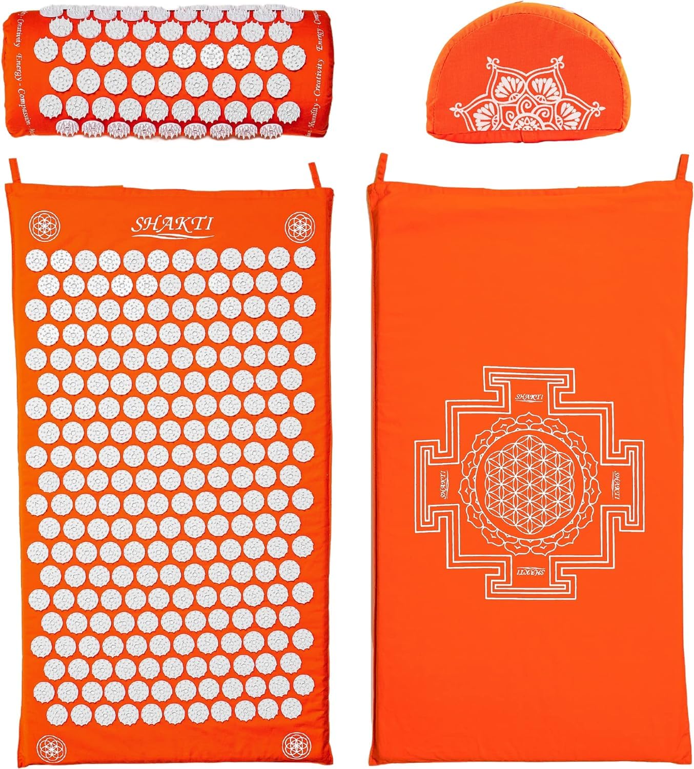 Amazon | 【正規品】シャクティ 指圧マット・枕 究極セット レベル②