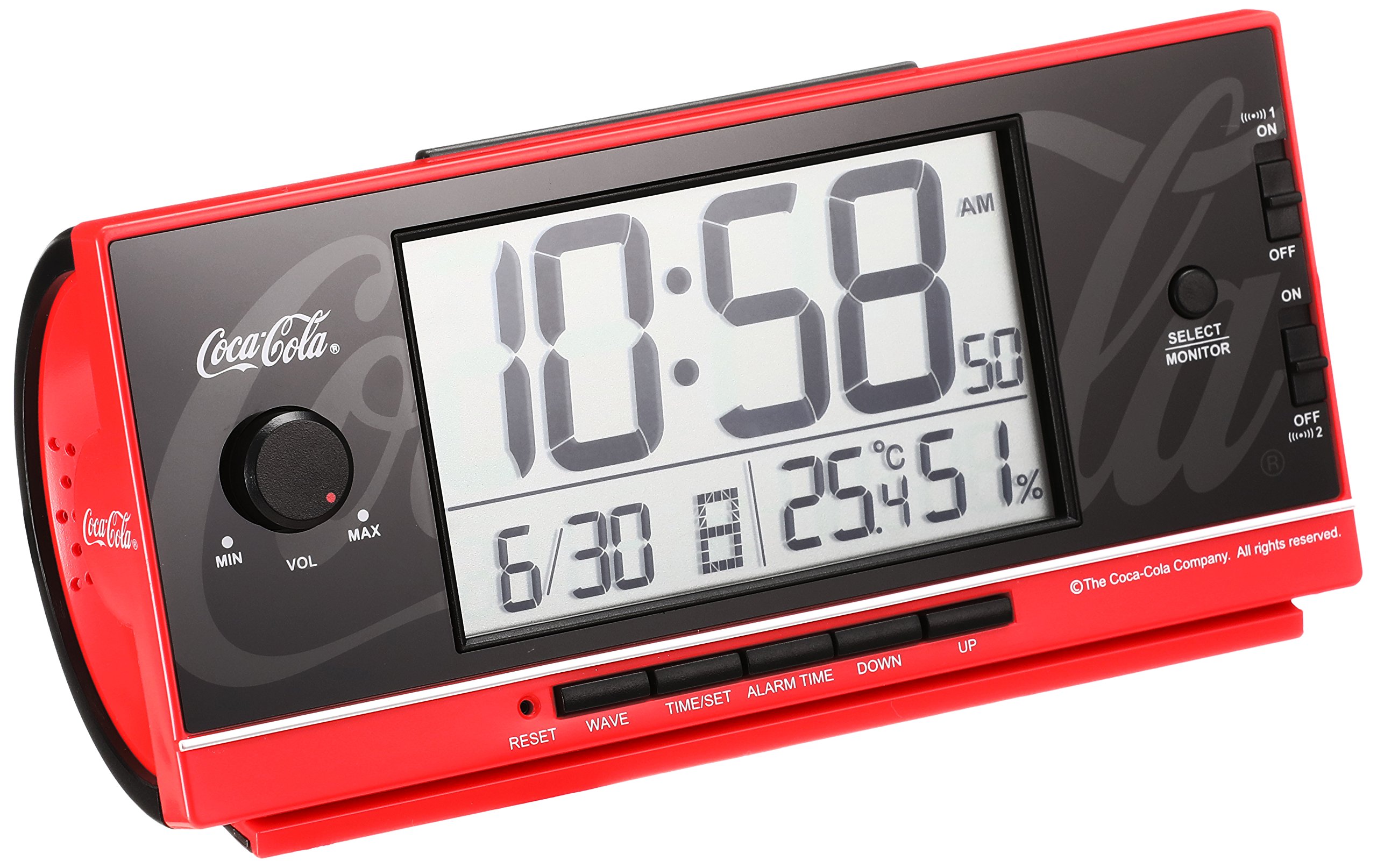 Amazon.co.jp: セイコークロック 目覚まし時計 置き時計 コカ・コーラ
