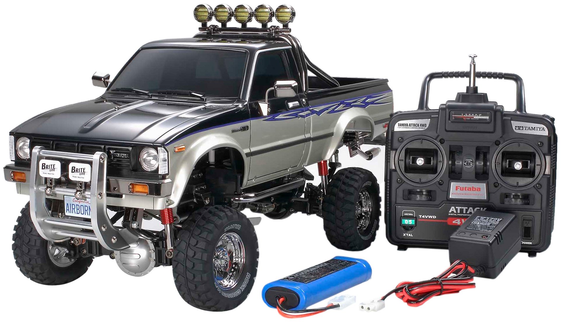 Amazon | タミヤ 1/10 電動 RCカーフルセット トヨタ ハイラックス