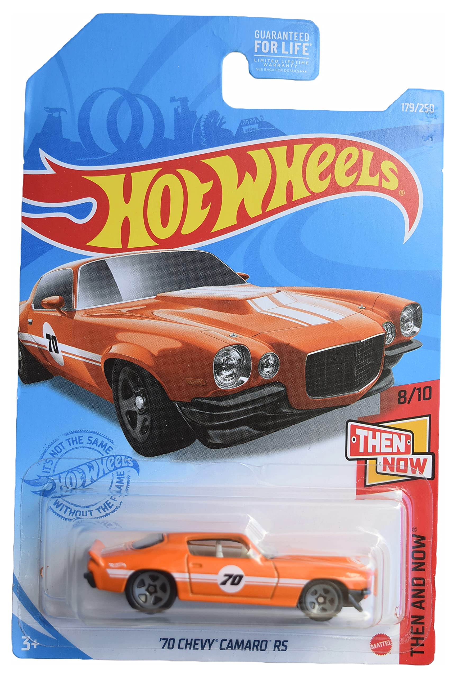 Amazon | Hot Wheels '70 Chevy Camaro RS, [Orange] 179/250 Then and