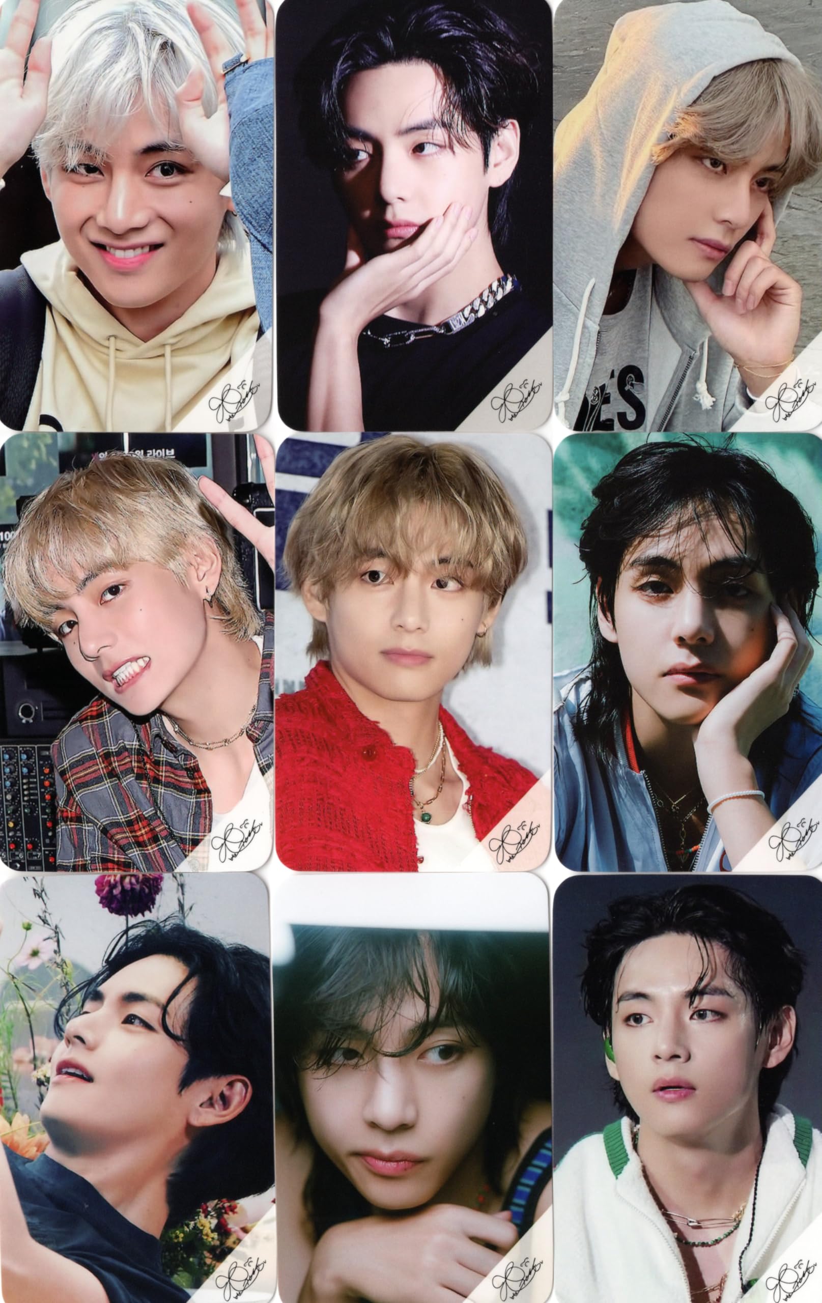 Amazon.co.jp: V テテ グッズ フォトメッセージカード （ブックマーク