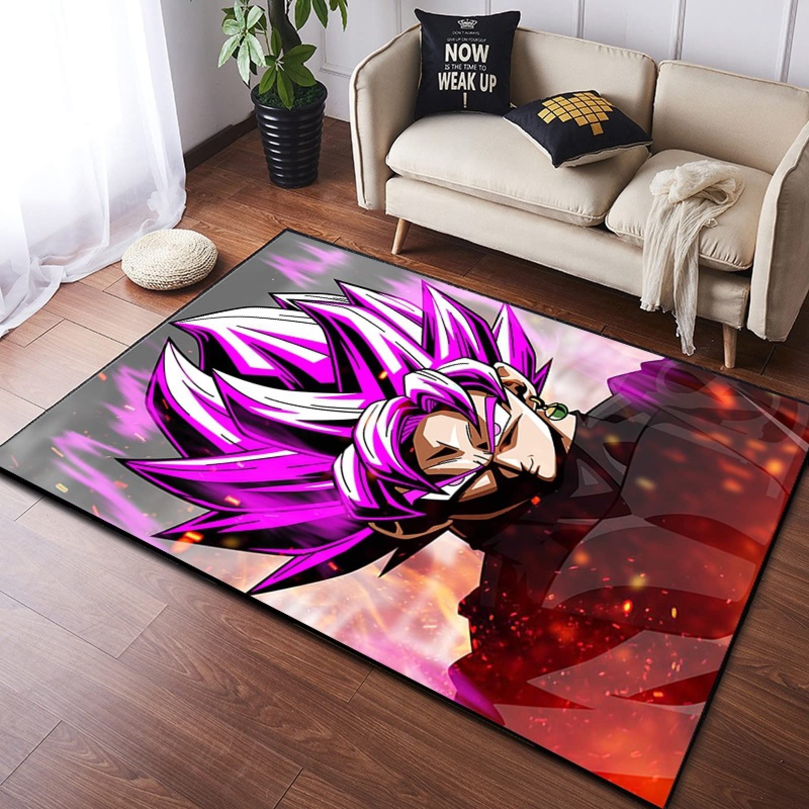 Amazon | スーパーソフトリビングルームカーペット3DドラゴンボールZ