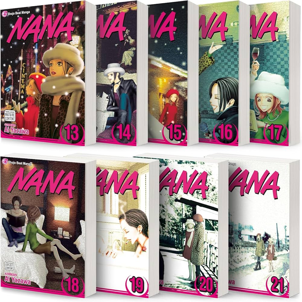 Nana, Vol. 13-21, Collection 9 Books Set, by Ai Yazawa: Ai Yazawa