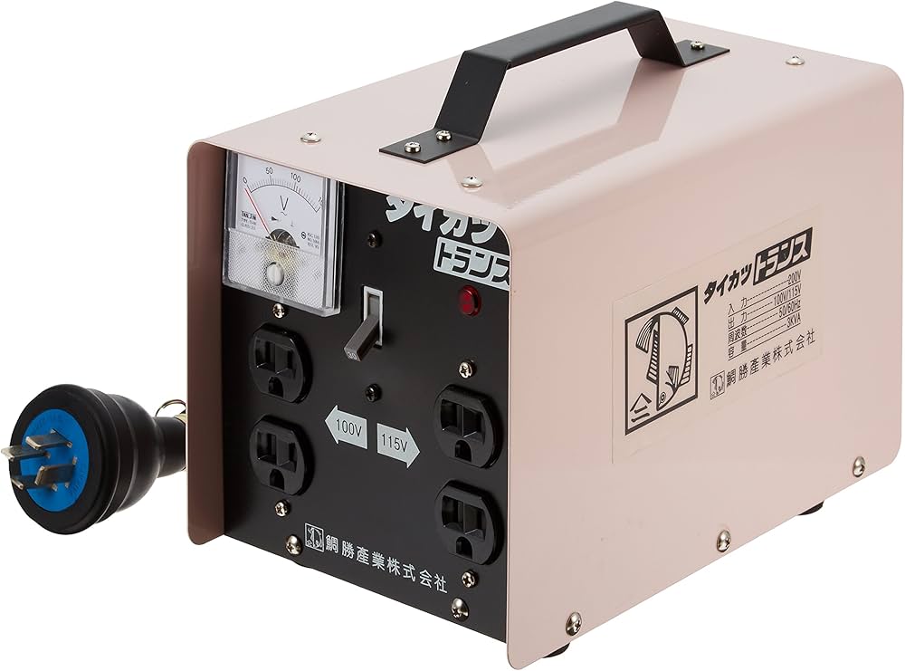 Amazon | 鯛勝産業 トランス(変圧器) 3KVA | 電源トランス | 産業
