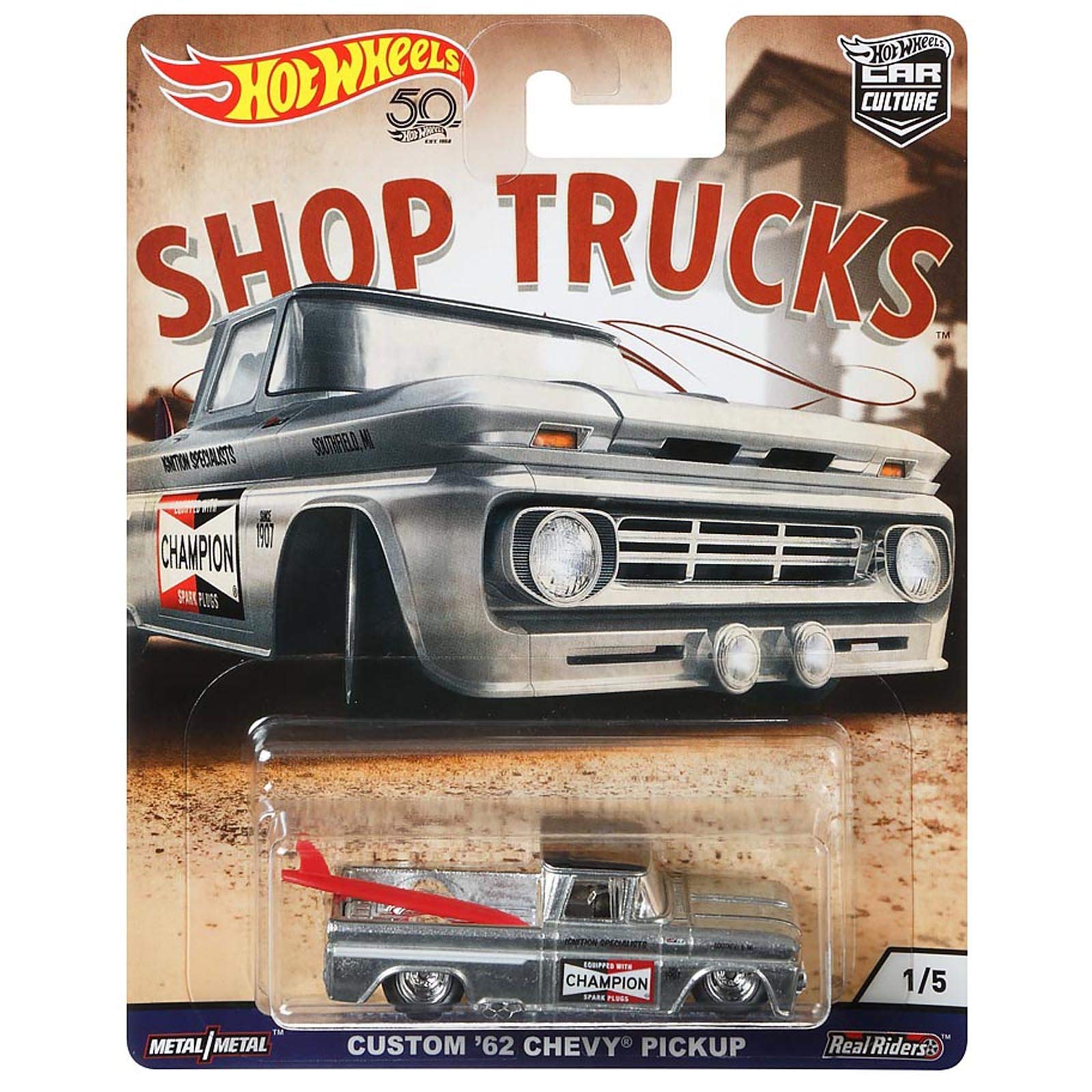 Amazon.com: Hot Wheels Custom 62 Chevy Pickup Vehicle : Toys & Games