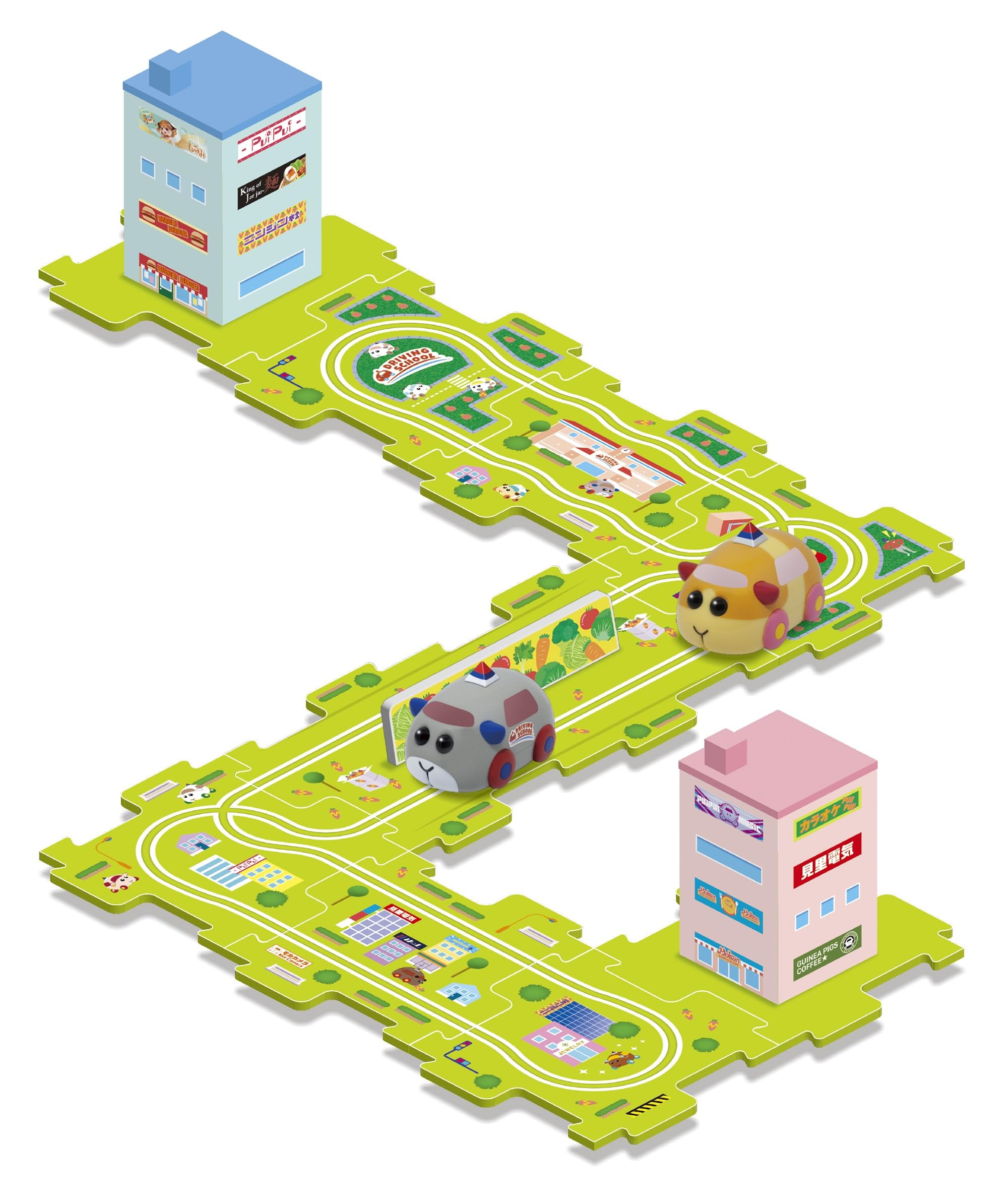 Amazon.co.jp: 増田屋コーポレーション PUI PUIモルカー はしる