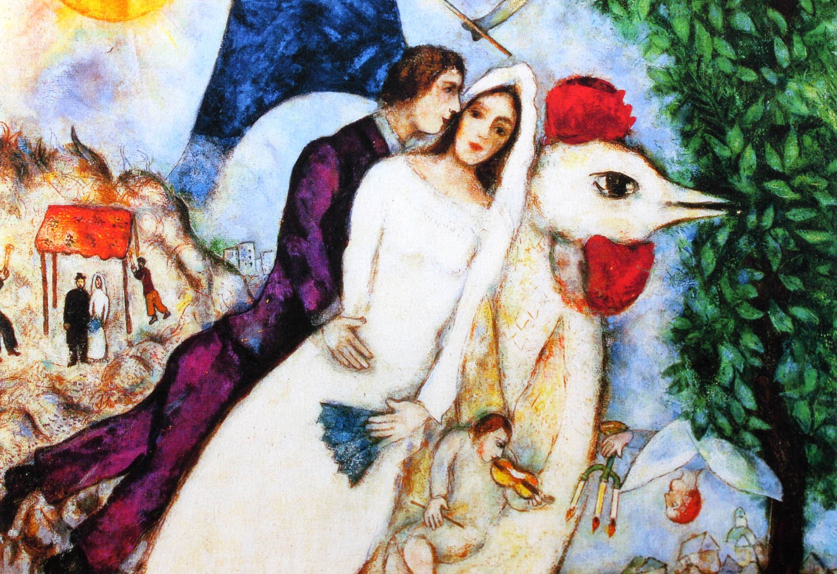 Amazon.co.jp: アートショップ フォームス マルク シャガール