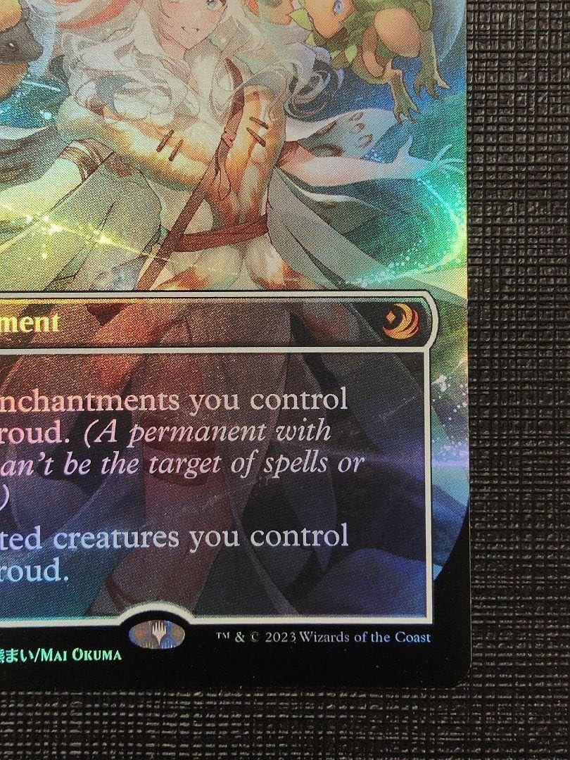 Amazon.co.jp: MTG 偉大なるオーラ術 アニメ絵 Foil 英語 : おもちゃ