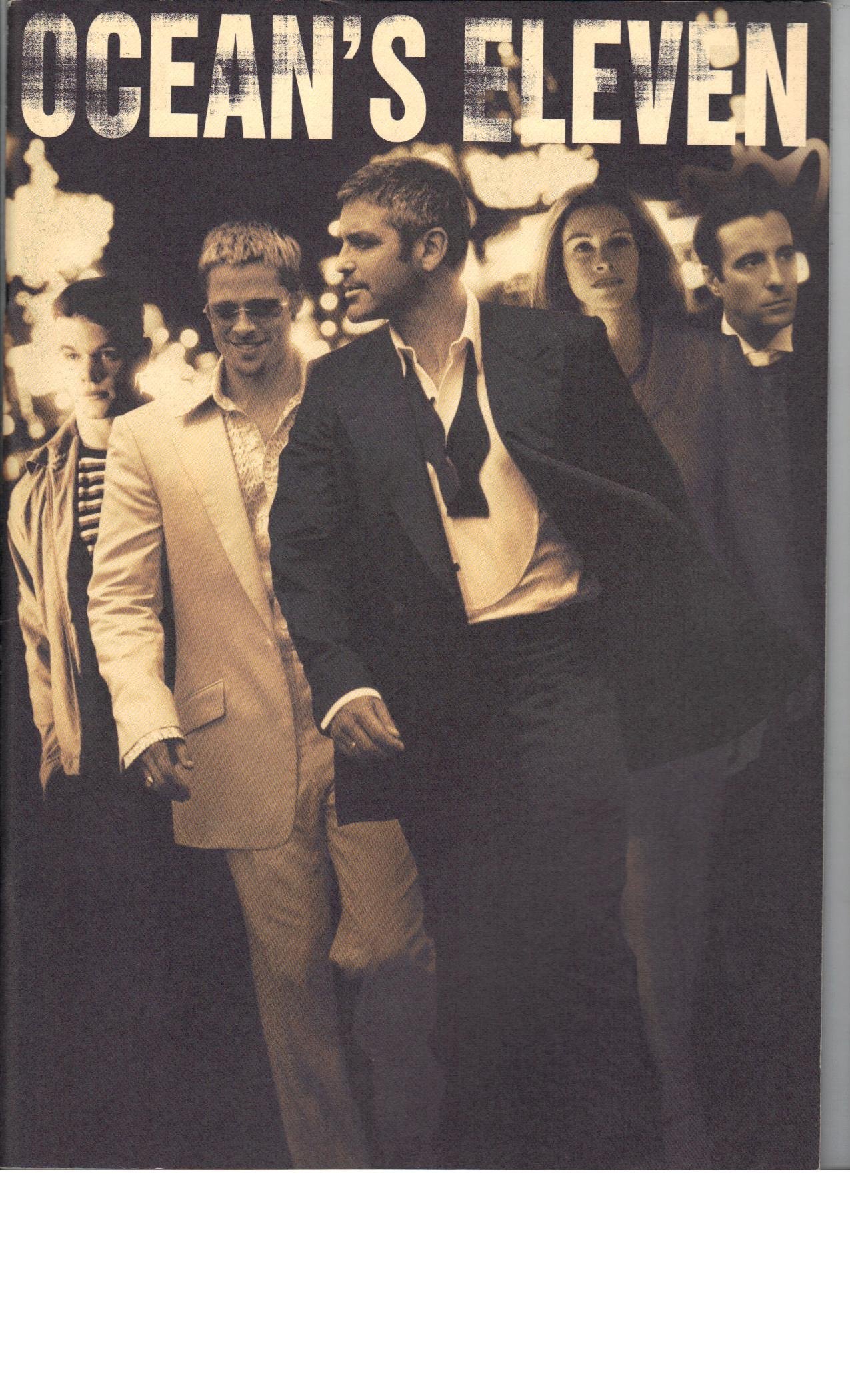 Amazon.co.jp: 映画パンフレット 「オーシャンズ11」 監督