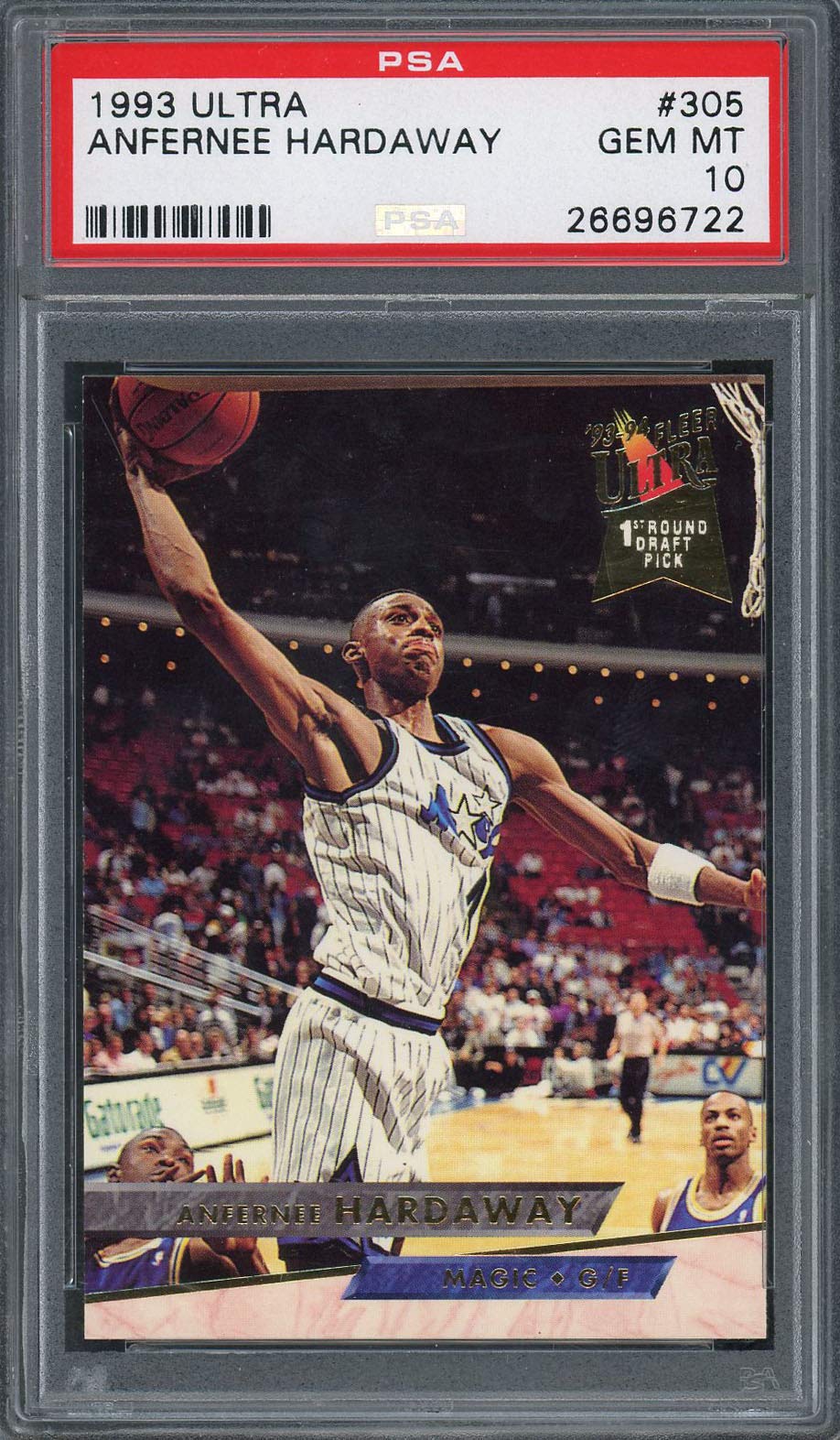 Amazon.com: Anfernee Penny Hardaway 1993 Fleer Ultra Basketball