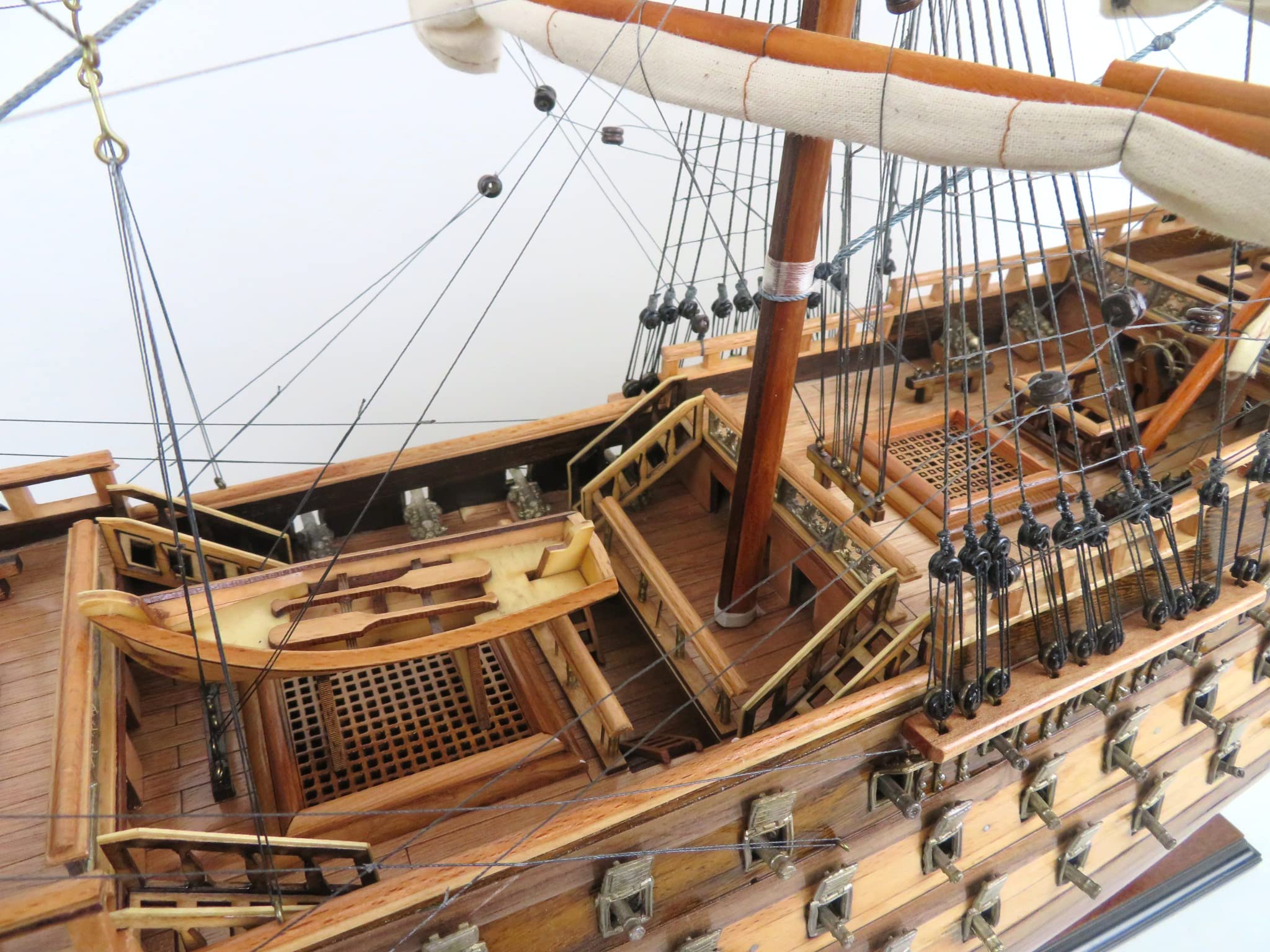 Amazon | 帆船模型 完成品 木製 ラ ロワイヤル La royale フランス海軍