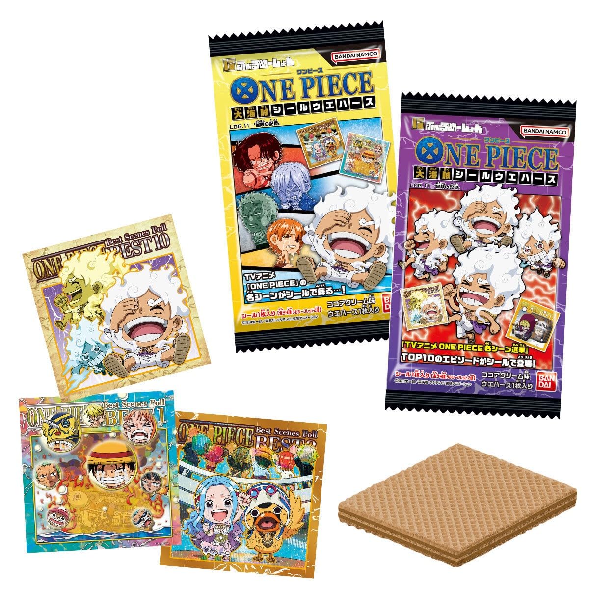 Amazon.co.jp: にふぉるめーしょん ワンピース大海賊シールウエハース