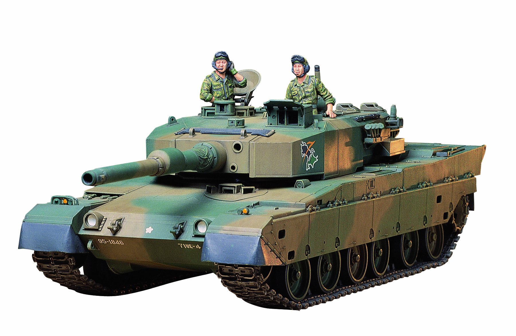 Amazon.com: Tamiya 1/35 Type 90 Jgsdf Tank # 35208 : Arts, Crafts