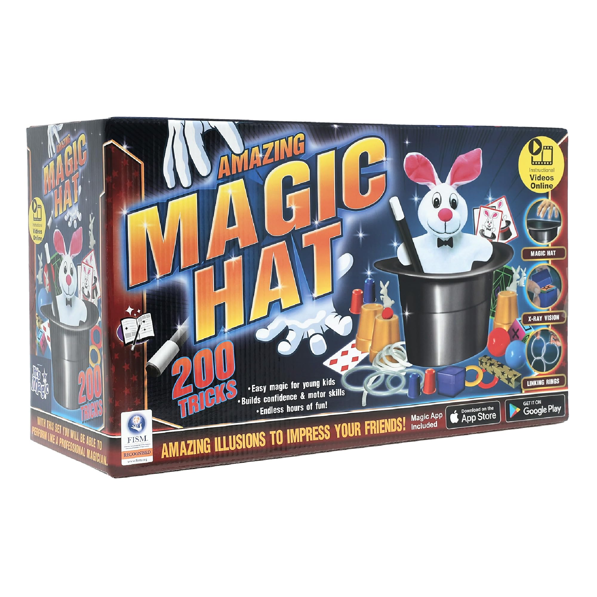 Amazon.com: Amazing Magic Hat - 200 Easy to Learn Magic Tricks