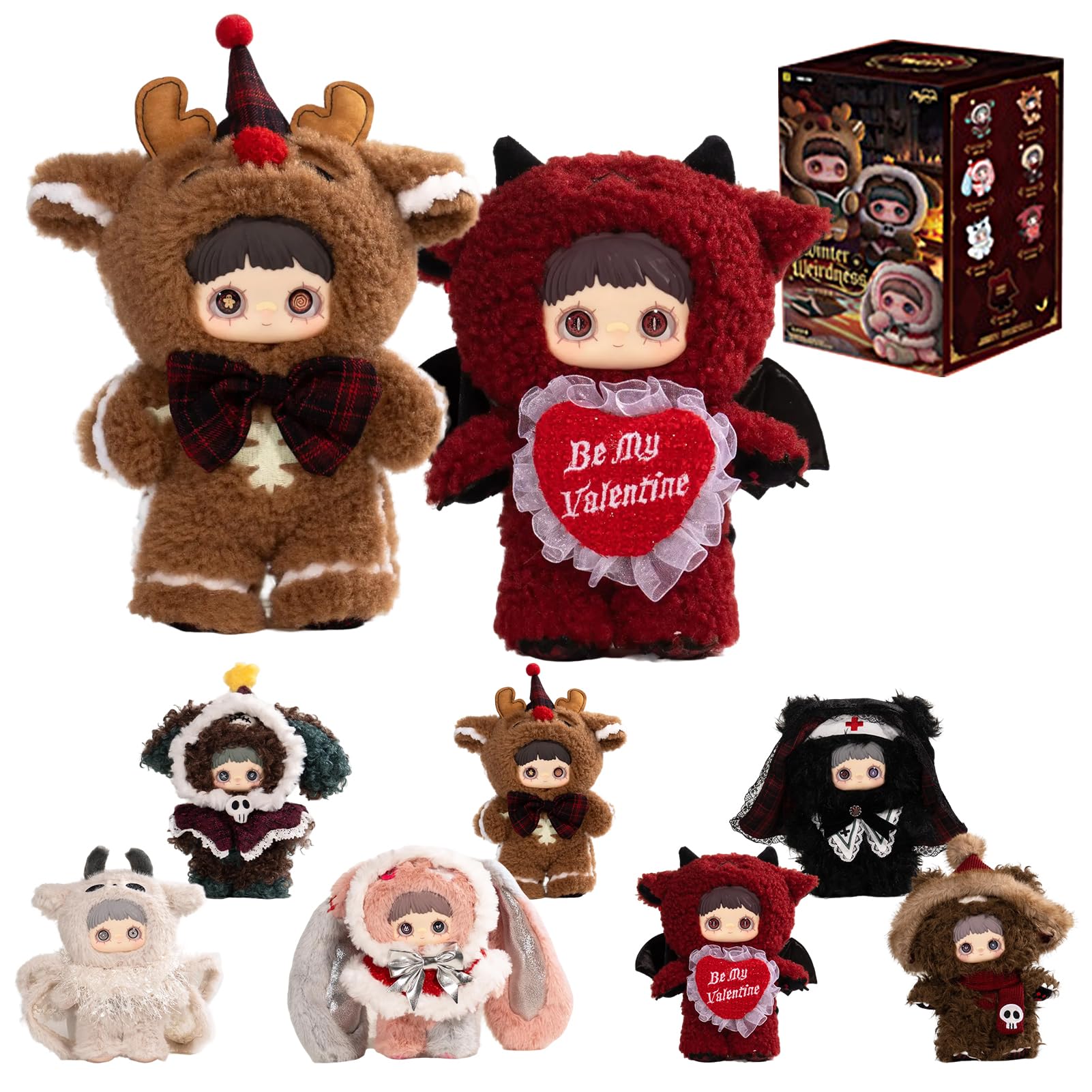 Amazon.co.jp: TOP TOY × MayMei「冬のへんてこ」シリーズ ぬいぐるみ