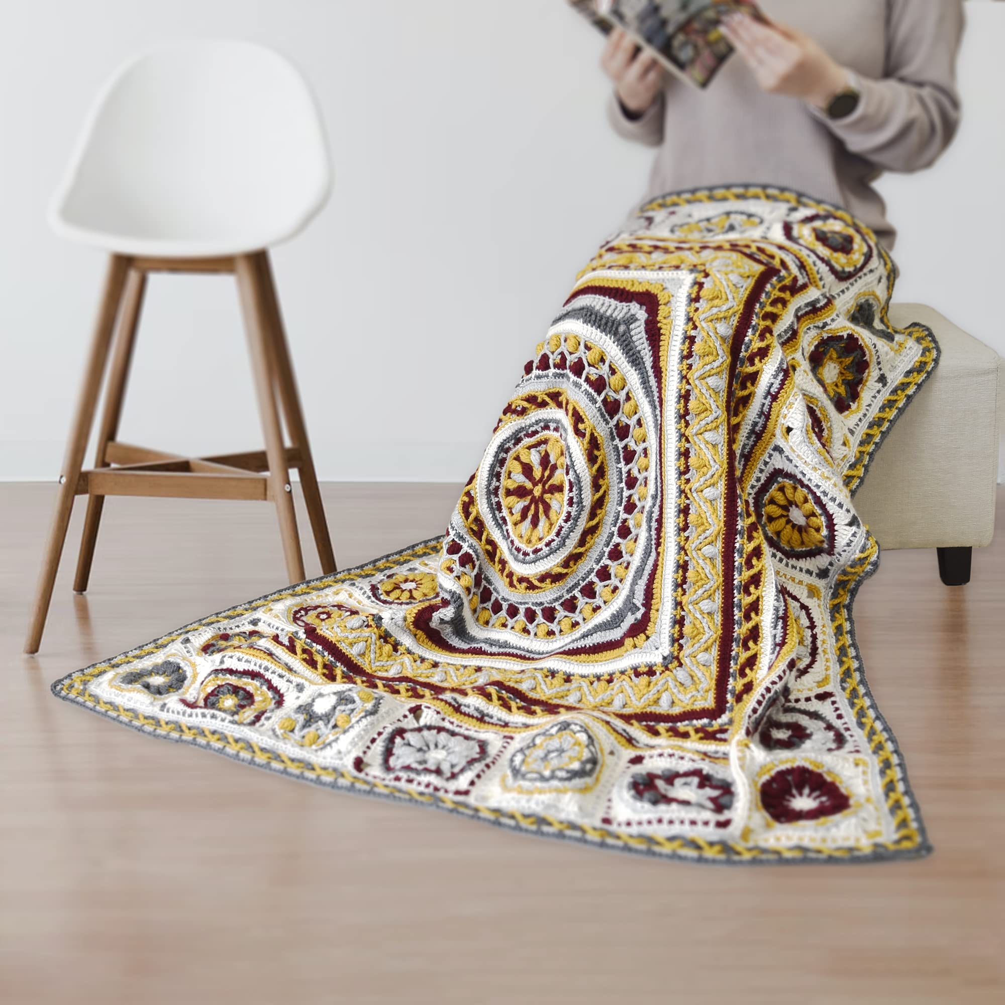 Amazon | NASKA 手編みキット エブリディで編むペルシア風ラグ