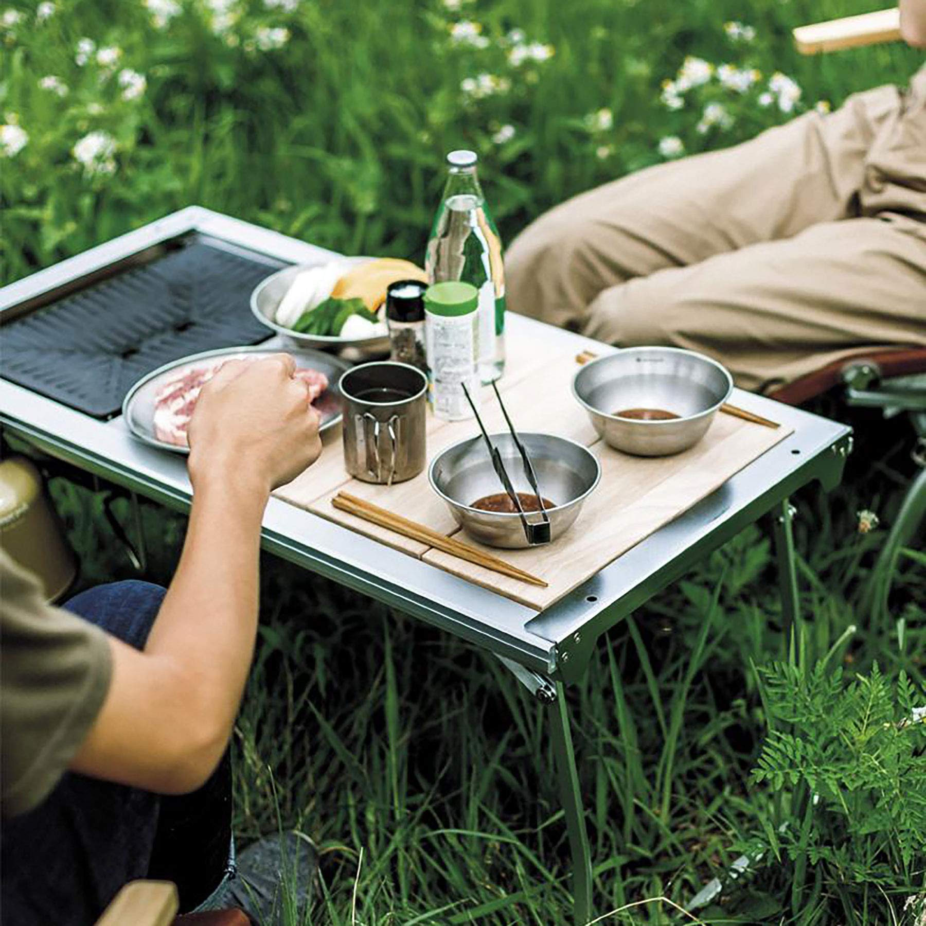 スノーピーク(snow peak) Entry IGT Outdoor Table, 865×440×400(h) mm