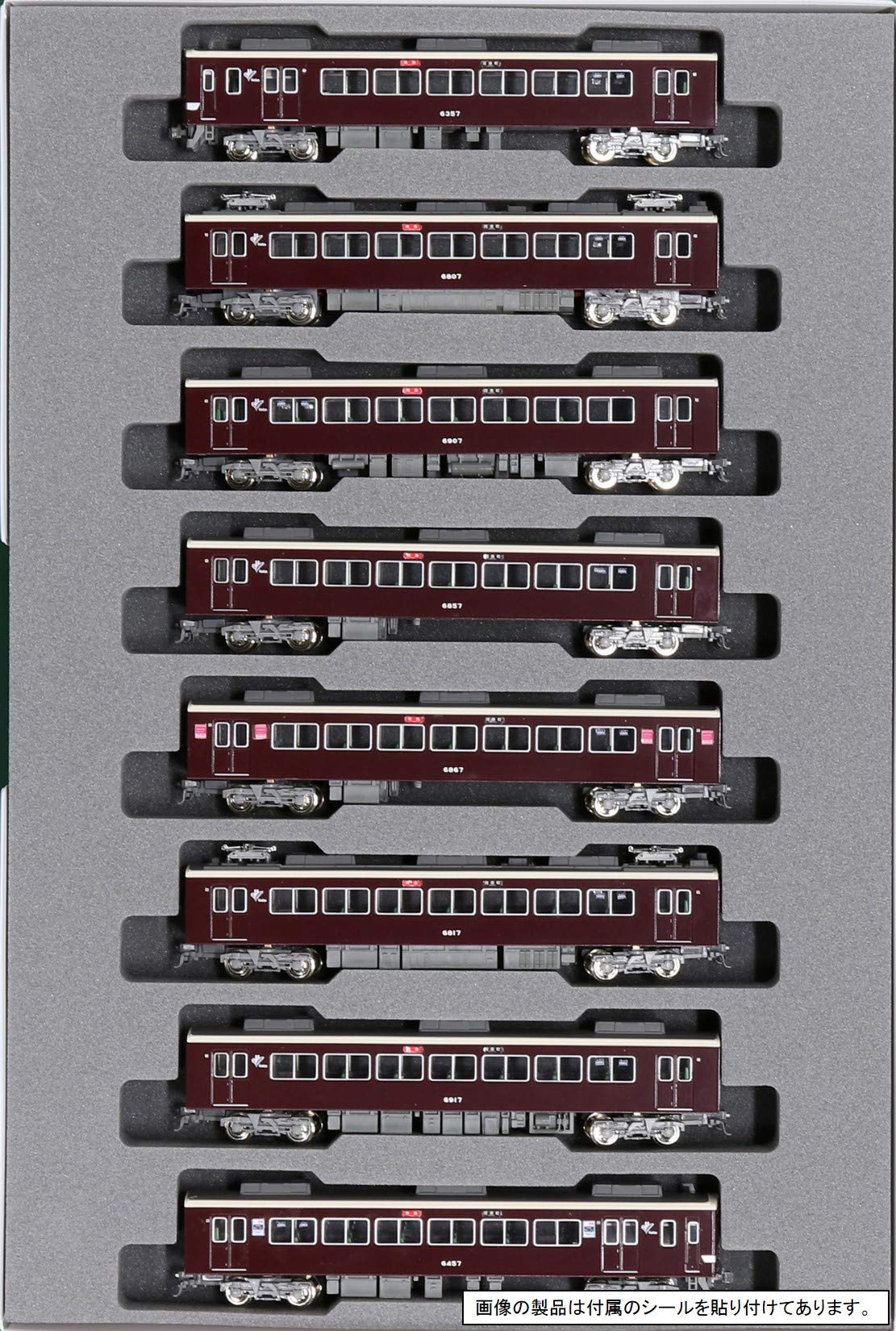 Amazon.co.jp: KATO Nゲージ 阪急6300系 小窓あり 8両セット 10-1436