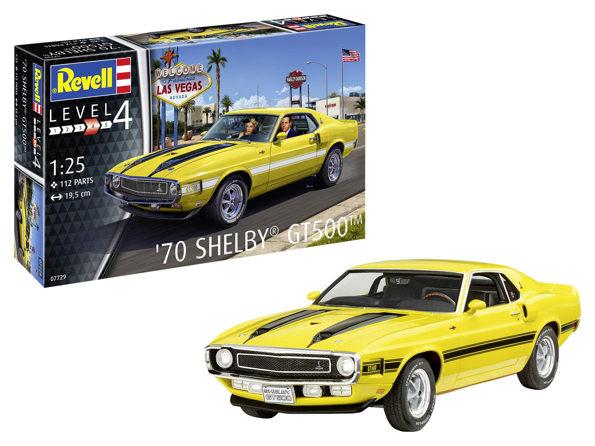 Amazon | ドイツレベル(Revell) 1/25 '70 シェルビーマスタング GT500