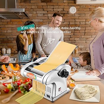 Amazon.com: Newhai Electric Pasta Maker Family Noodle Making