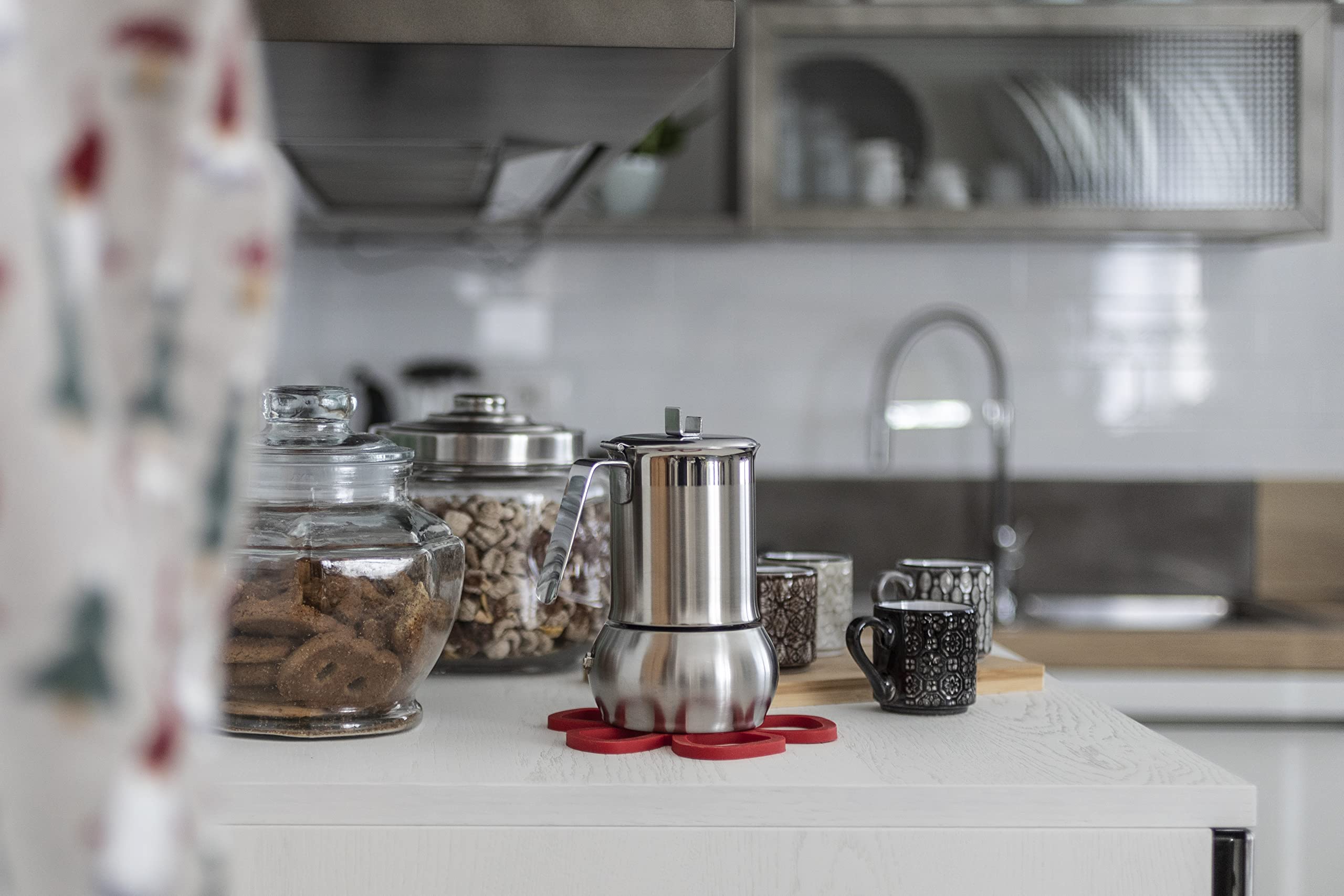 Amazon｜Barazzoni(バラゾーニ) IH/直火エスプレッソメーカー