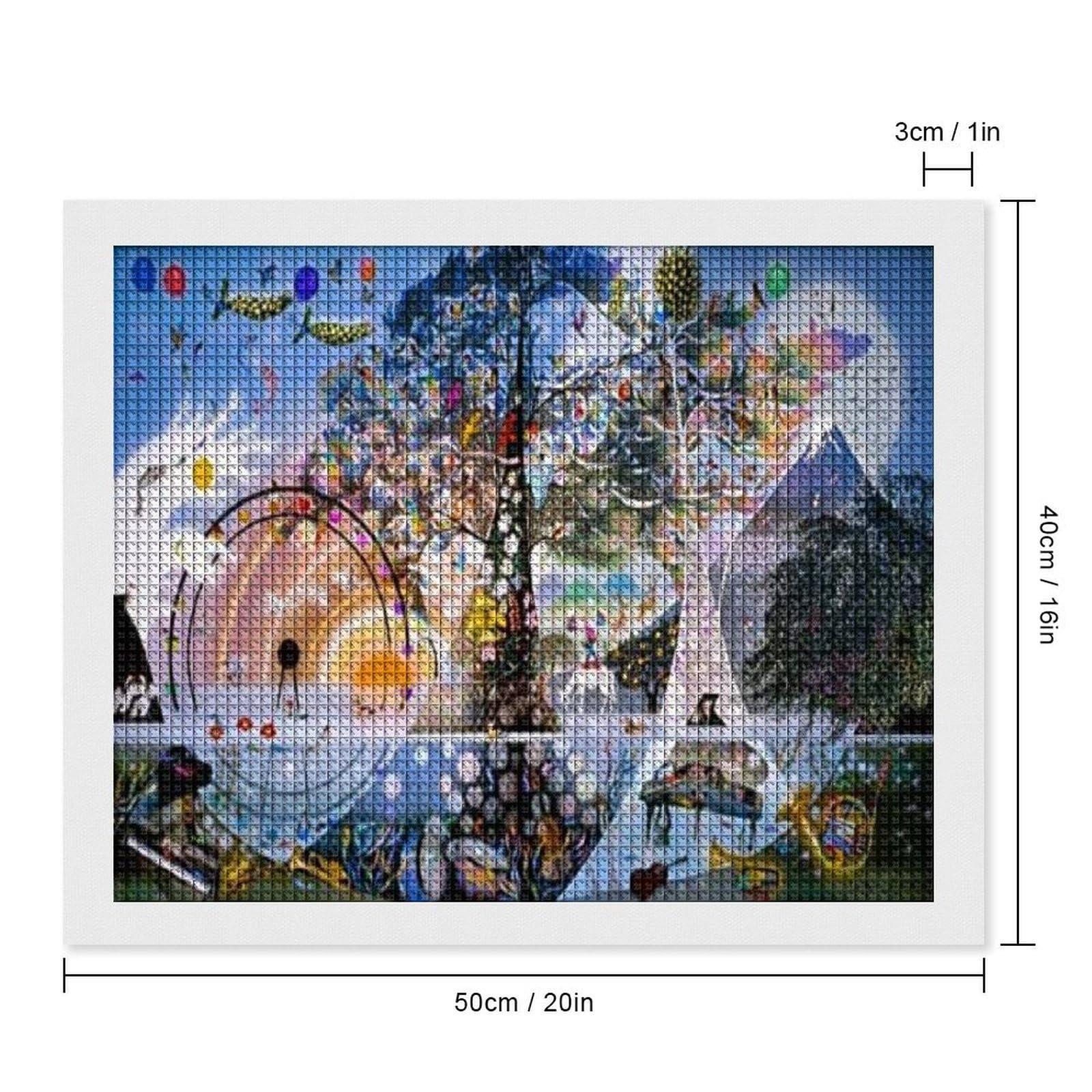 Amazon.co.jp: 藤城清治 の 絵 ふじしろ せいじ DIY 5D ダイヤモンド