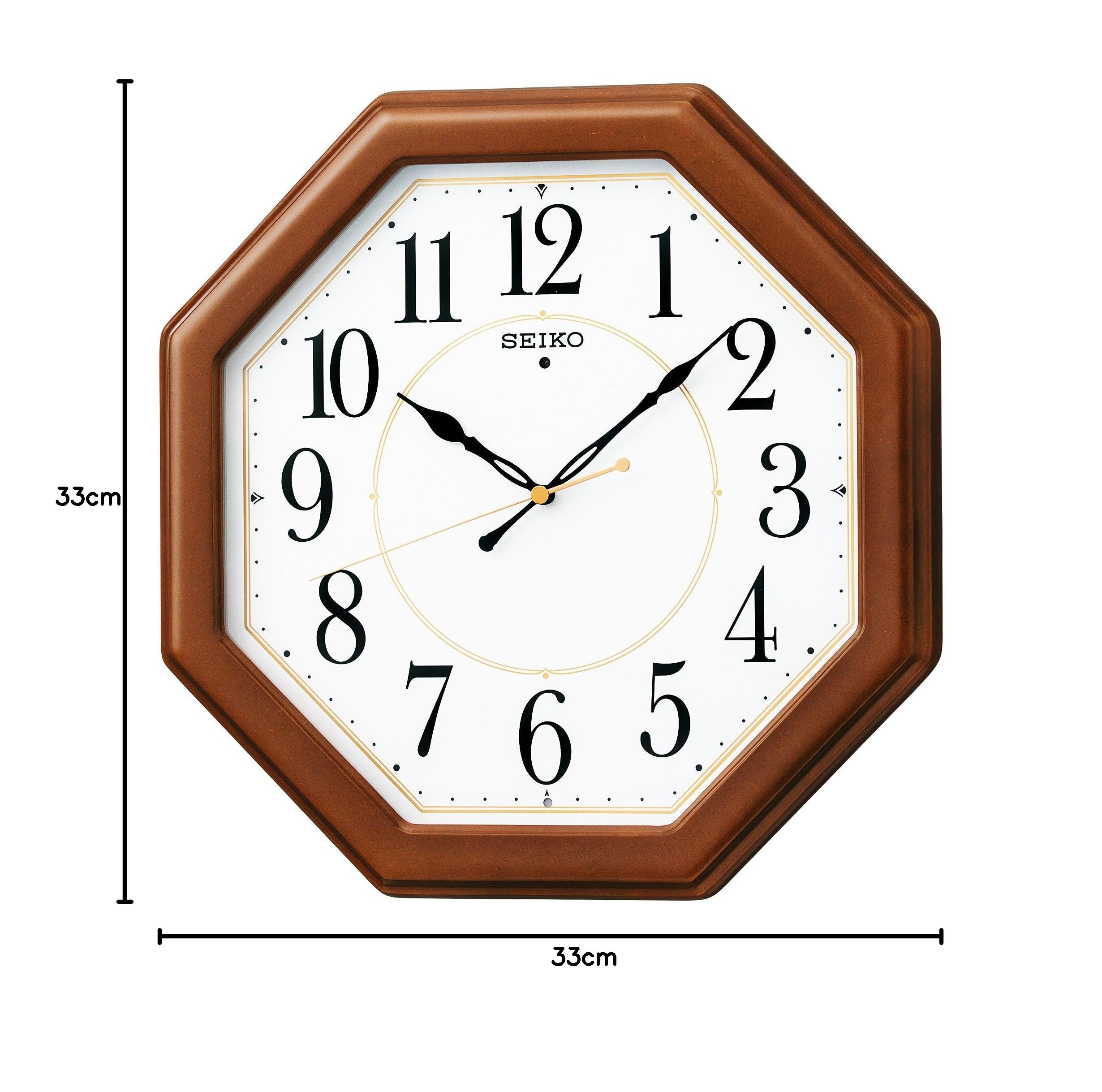 Amazon.co.jp: セイコークロック(Seiko Clock) 掛け時計 電波 アナログ