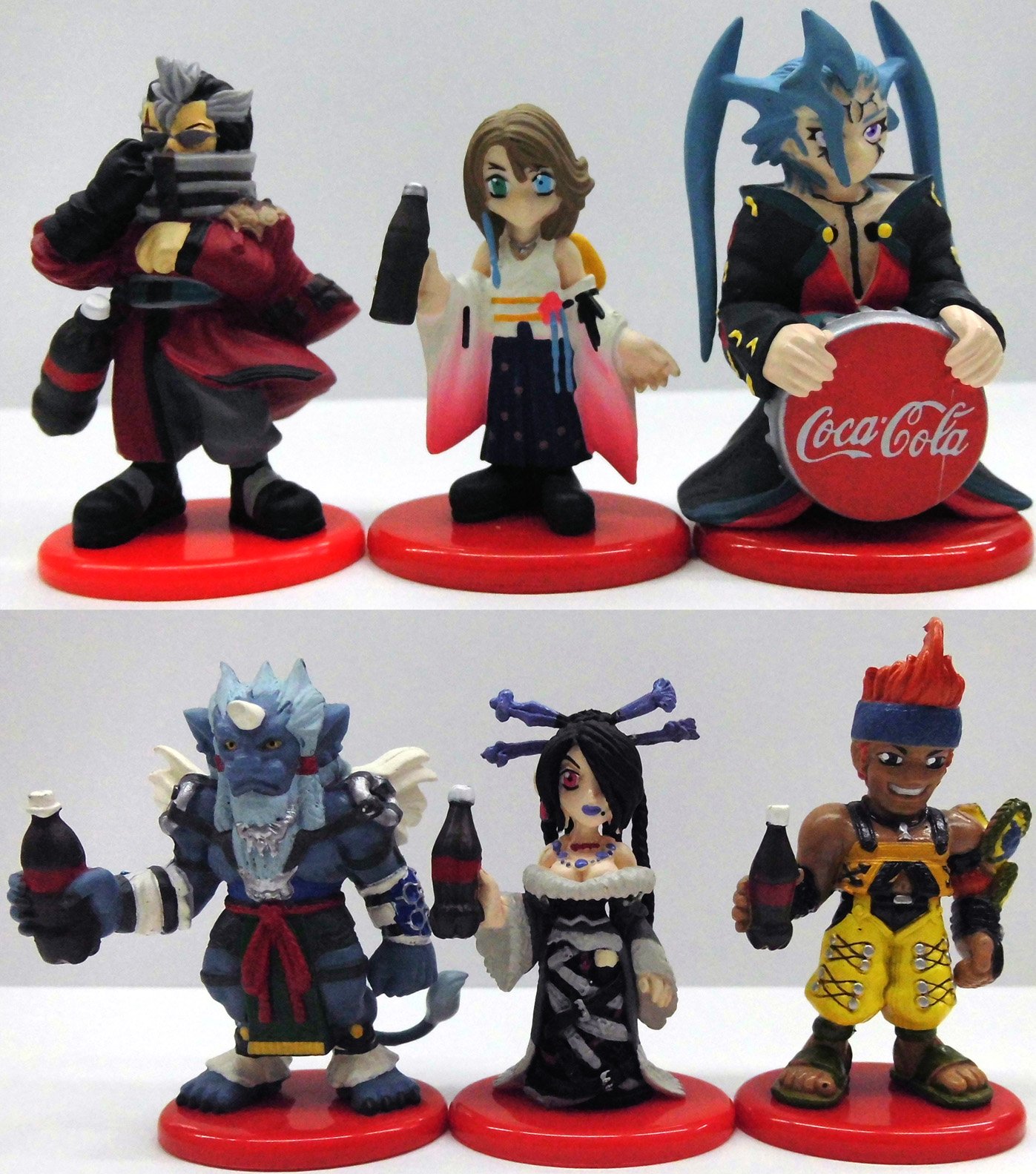 Amazon.co.jp: コカコーラ FFフィギュア ファイナル・ファンタジー10