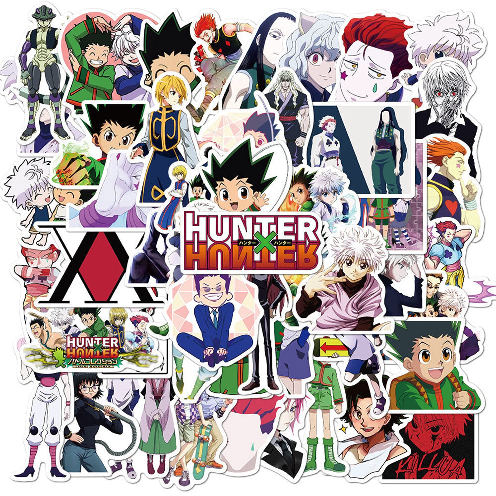 Amazon.co.jp: HUNTER×HUNTER アニメ 100枚 おしゃれ ステッカー 漫画